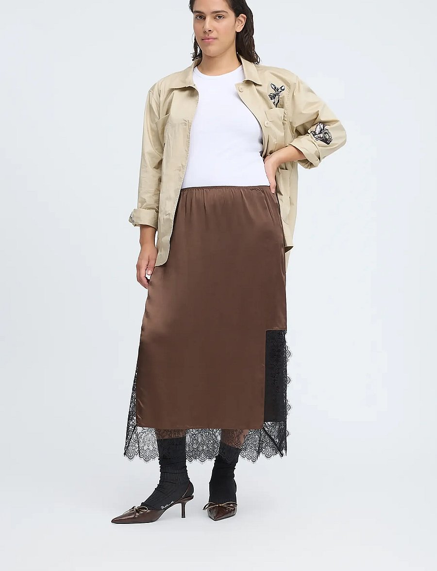 Munthe - CHLOA - midiseelikud - brown - 0