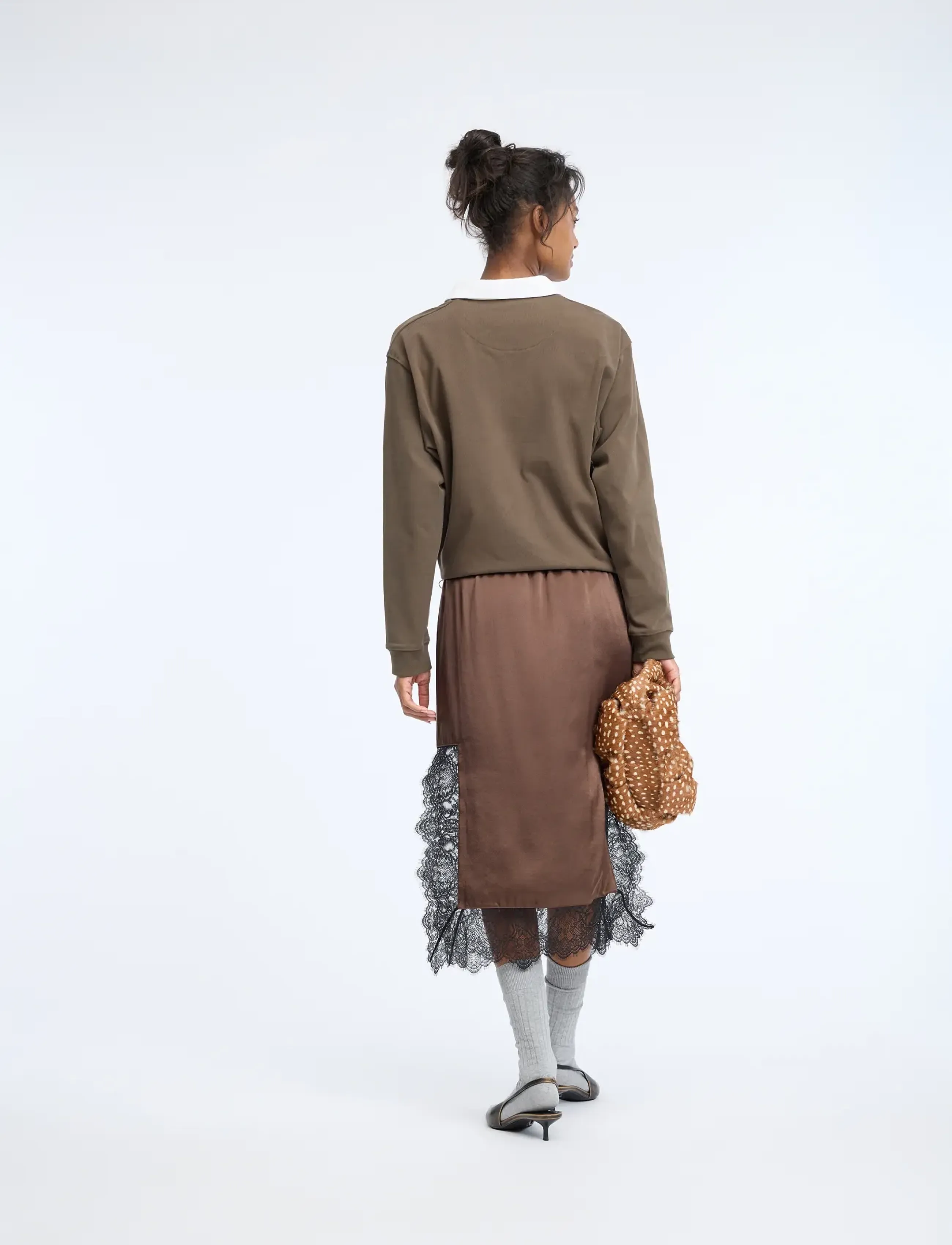Munthe - CHLOA - midiseelikud - brown - 5