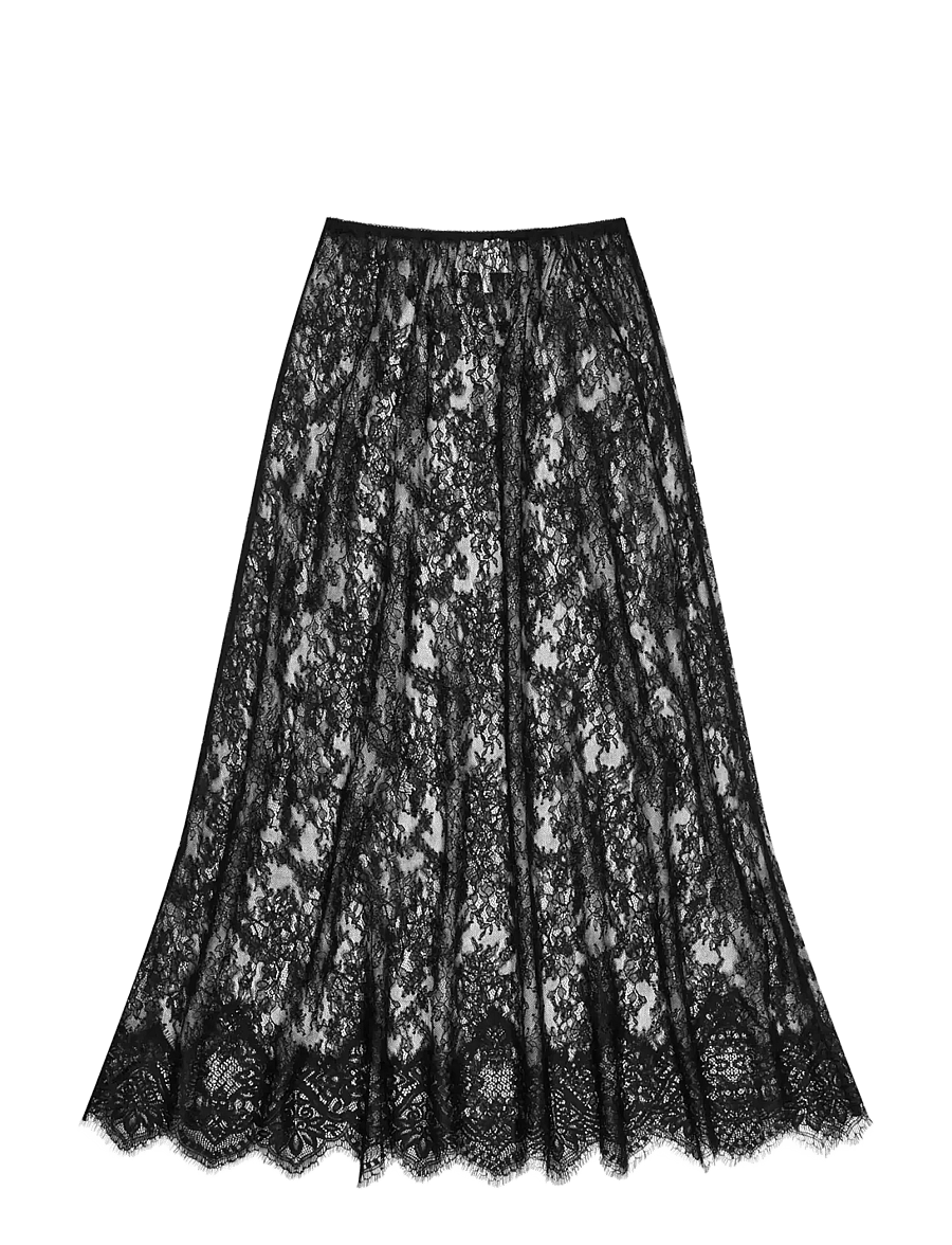 Munthe - CORDELIA - plisseeritud seelikud - black - 1