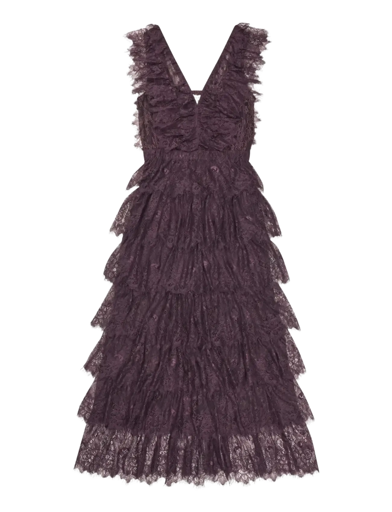 Munthe - CONTESSA - spitzenkleider - plum - 1