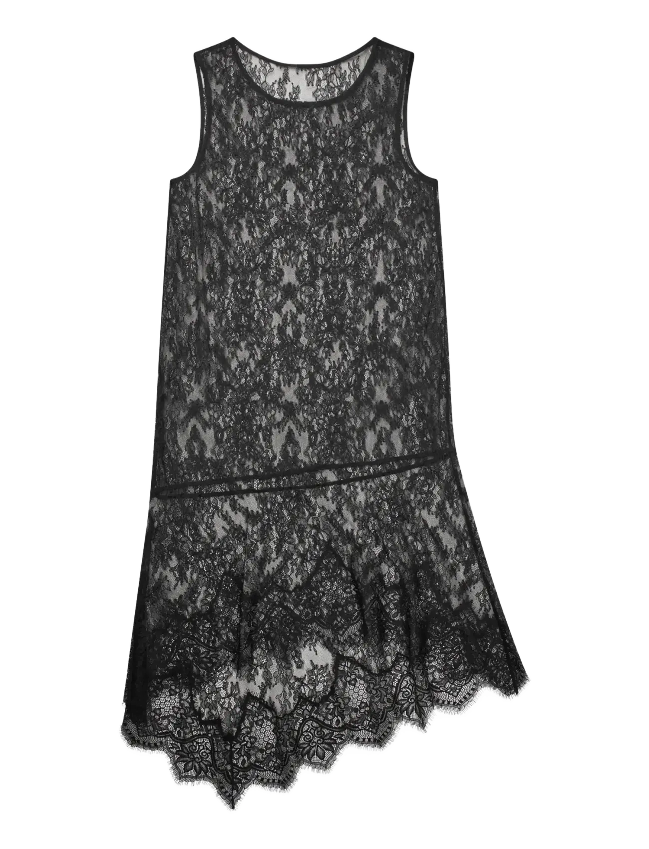 Munthe - CAITLYNNA SLIP - slip dresses - black - 1