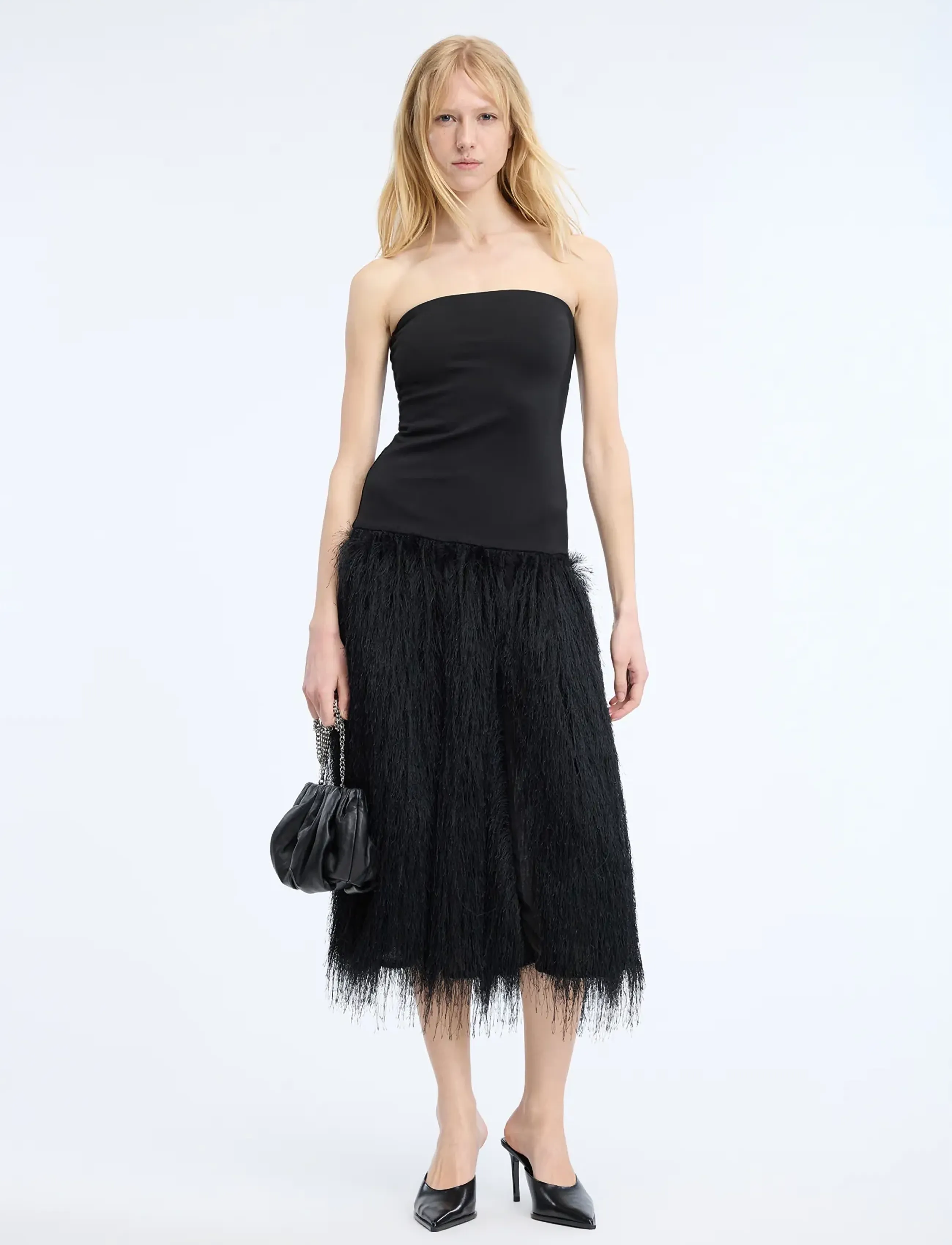 Munthe CANDAL - Short Dresses - BLACK / black