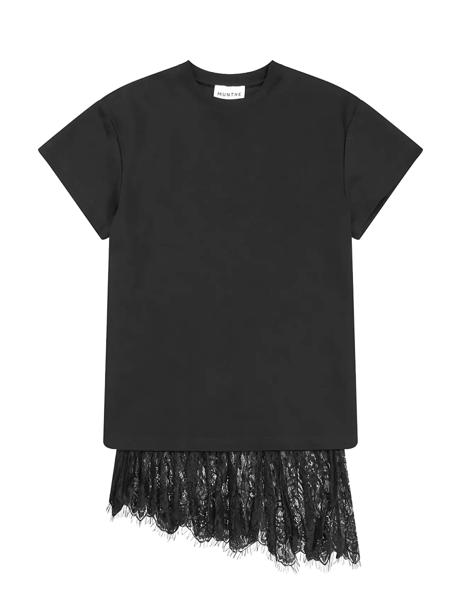 Munthe - ROSIE - t-shirtklänningar - black - 1