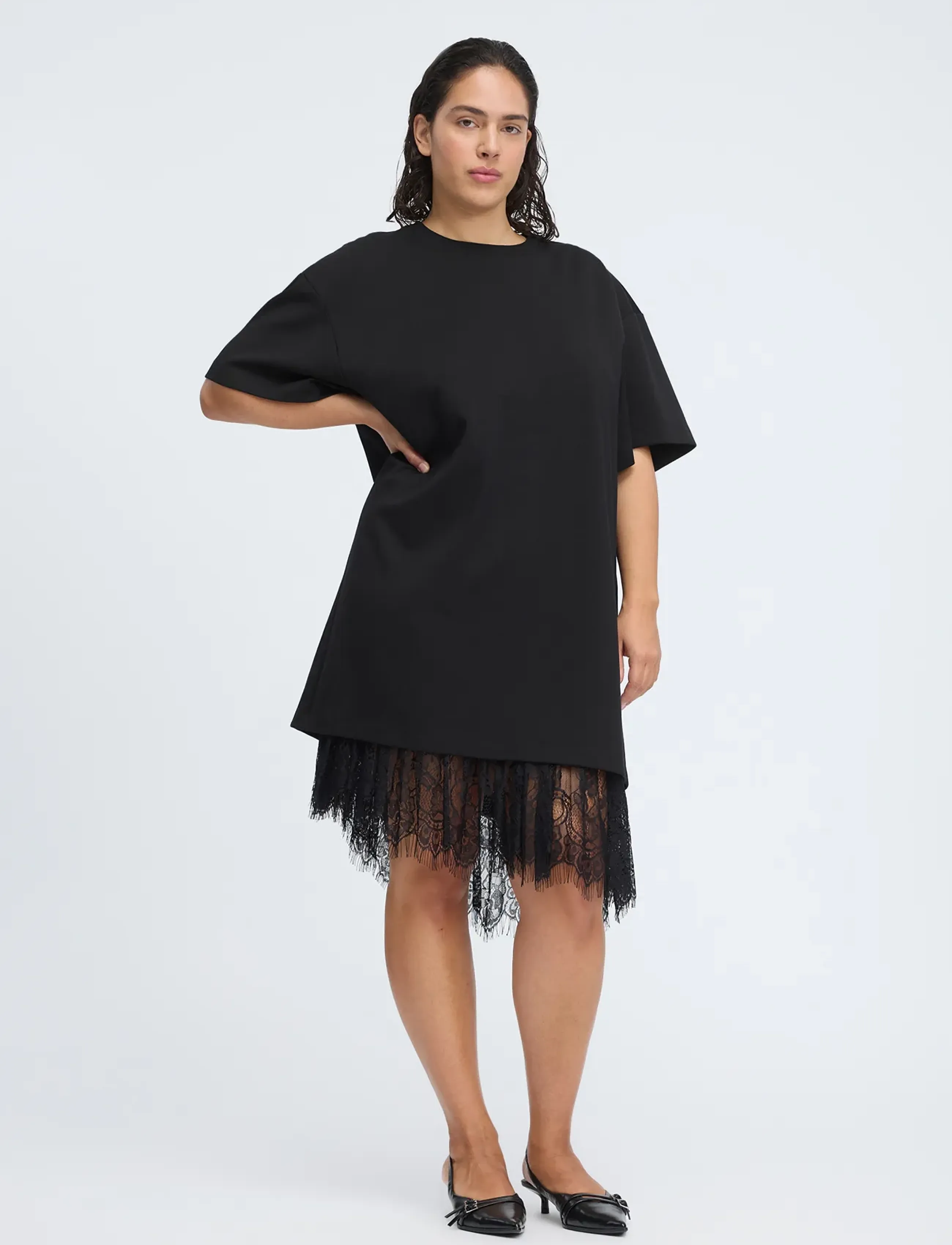 Munthe - ROSIE - t-shirtklänningar - black - 2