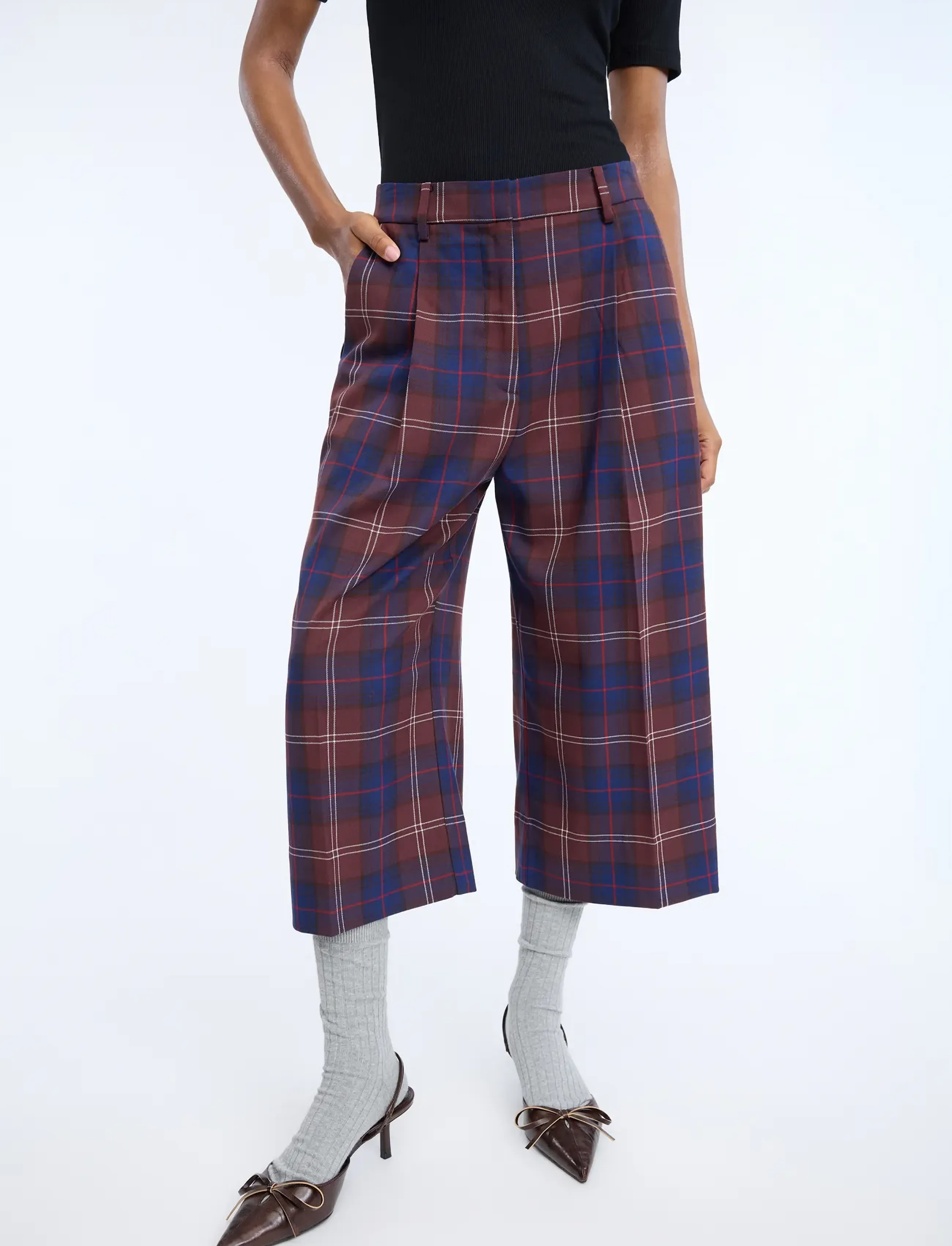 Munthe - LYNHAVEN - culottes - plum - 2