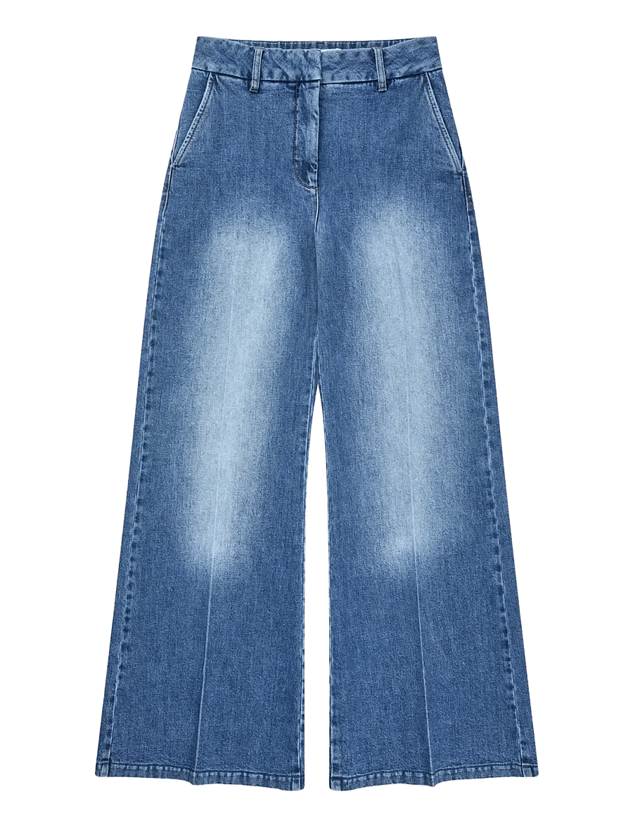 Munthe - EILEEN - schlaghosen - blue - 1