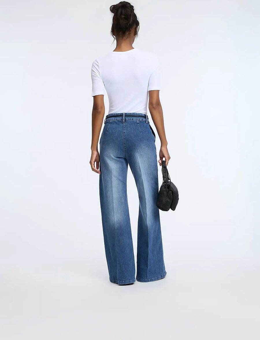 Munthe - EILEEN - schlaghosen - blue - 4