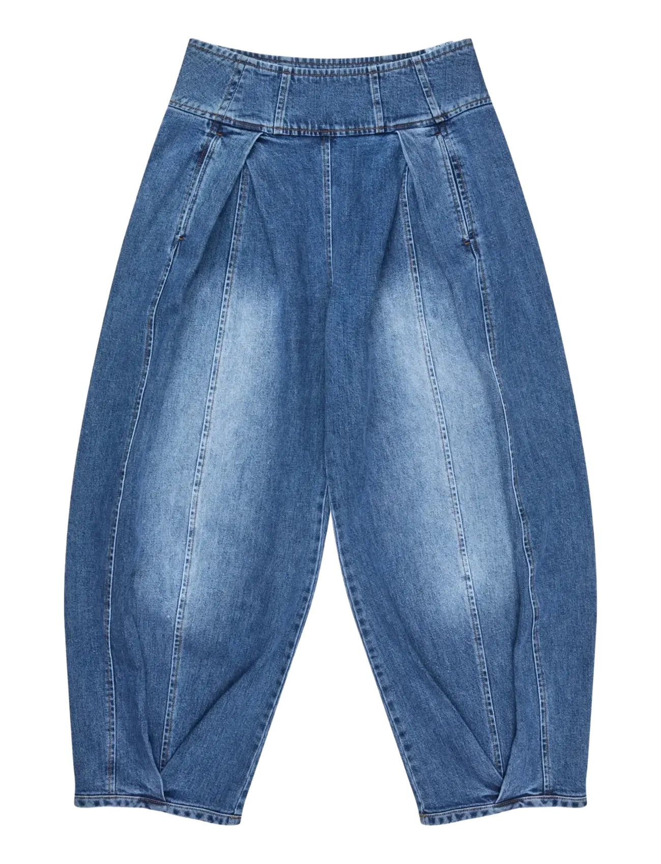 Munthe - CORALYNE - barrel jeans - blue - 1