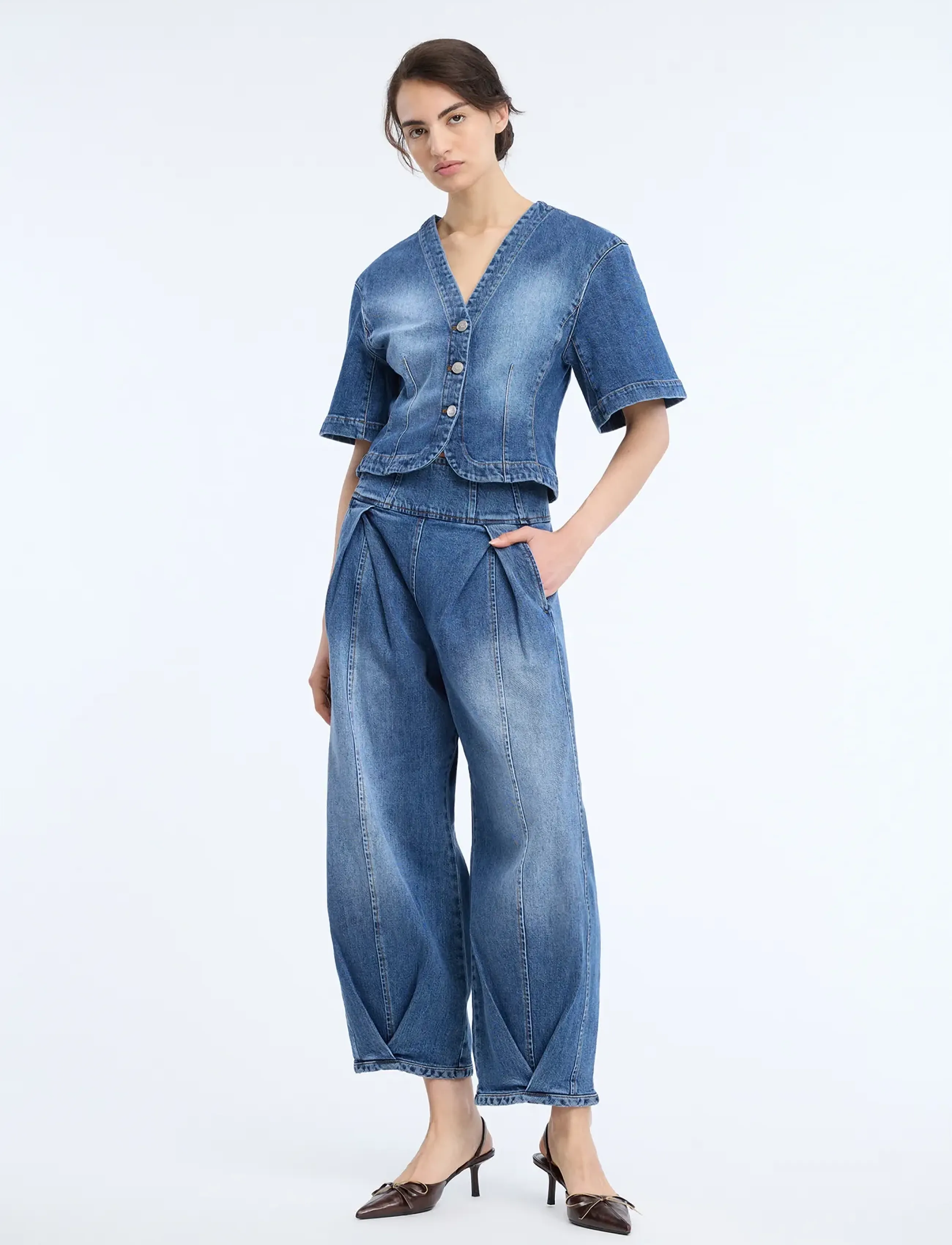 Munthe CORALYNE - Jeans - BLUE / blue