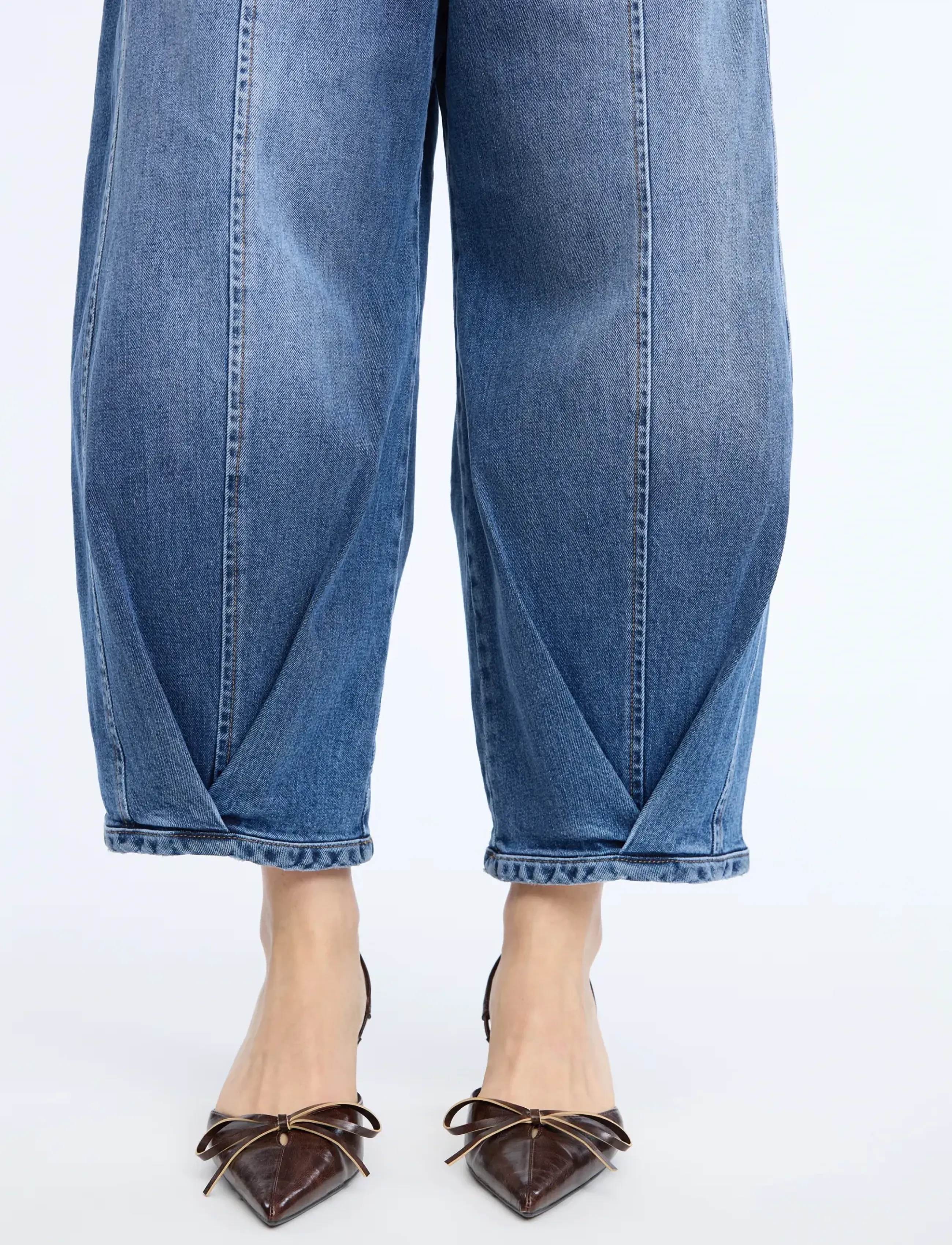 Munthe - CORALYNE - barrel jeans - blue - 3
