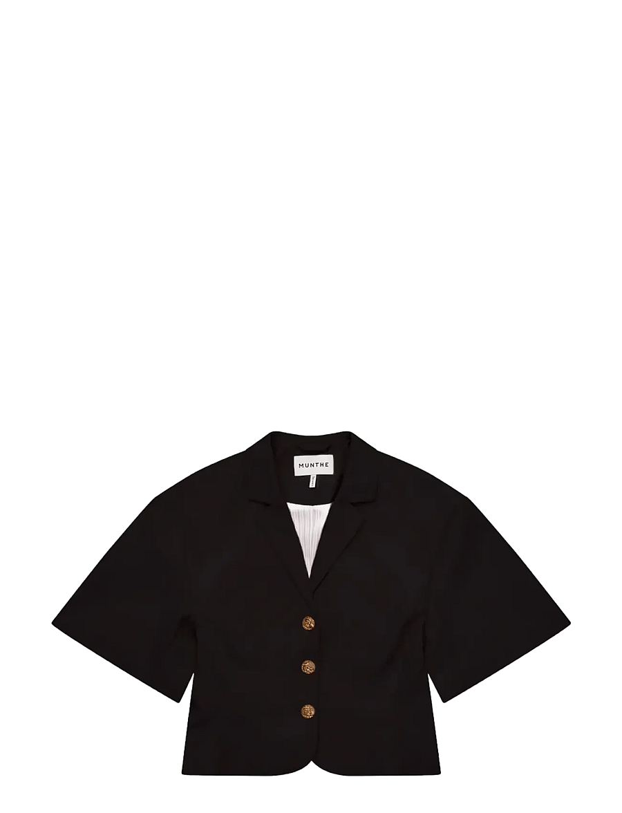 Munthe - CORALIE - cropped-blazer - black - 1