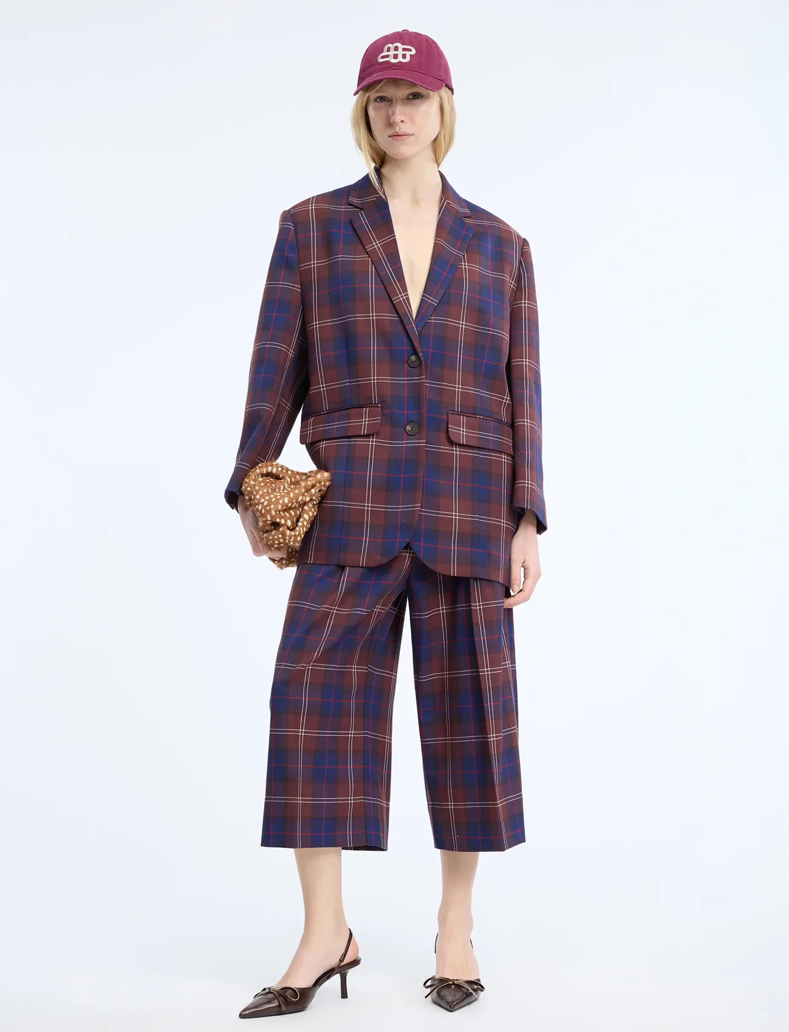 Munthe - CAKETTA - single breasted blazers - plum - 0