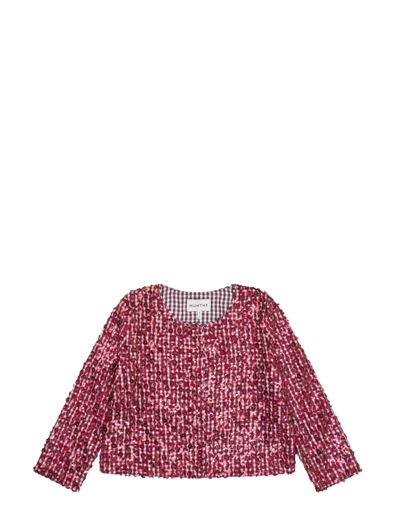 Munthe - CAKIO - long sleeved blouses - bordeaux - 1