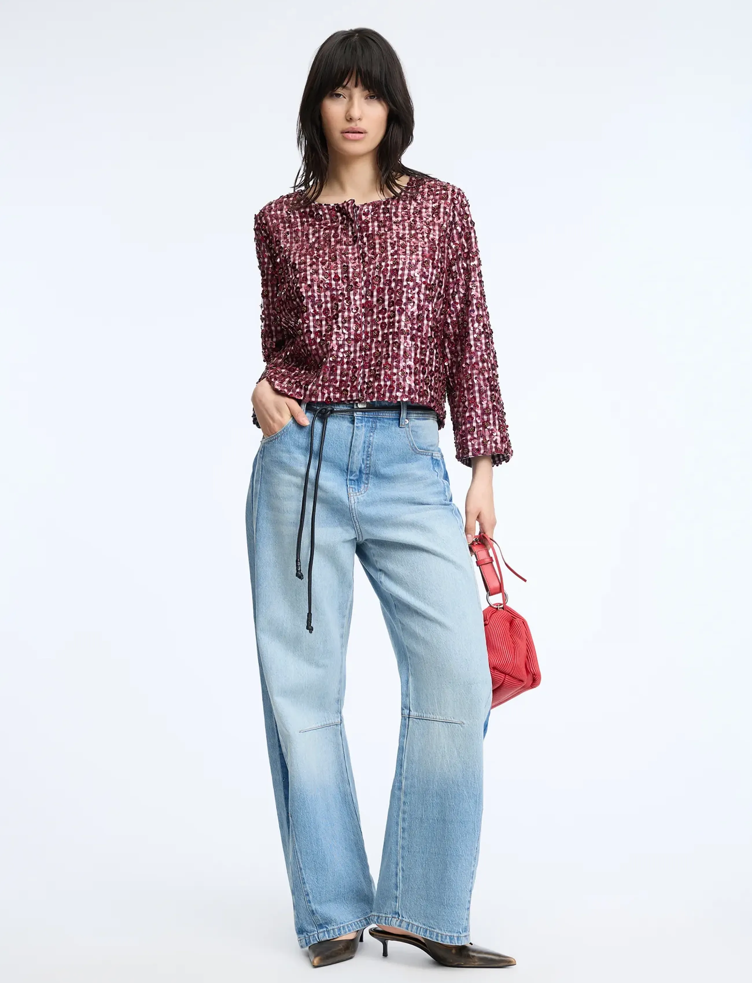 Munthe CAKIO - Blouses - BORDEAUX / burgundy
