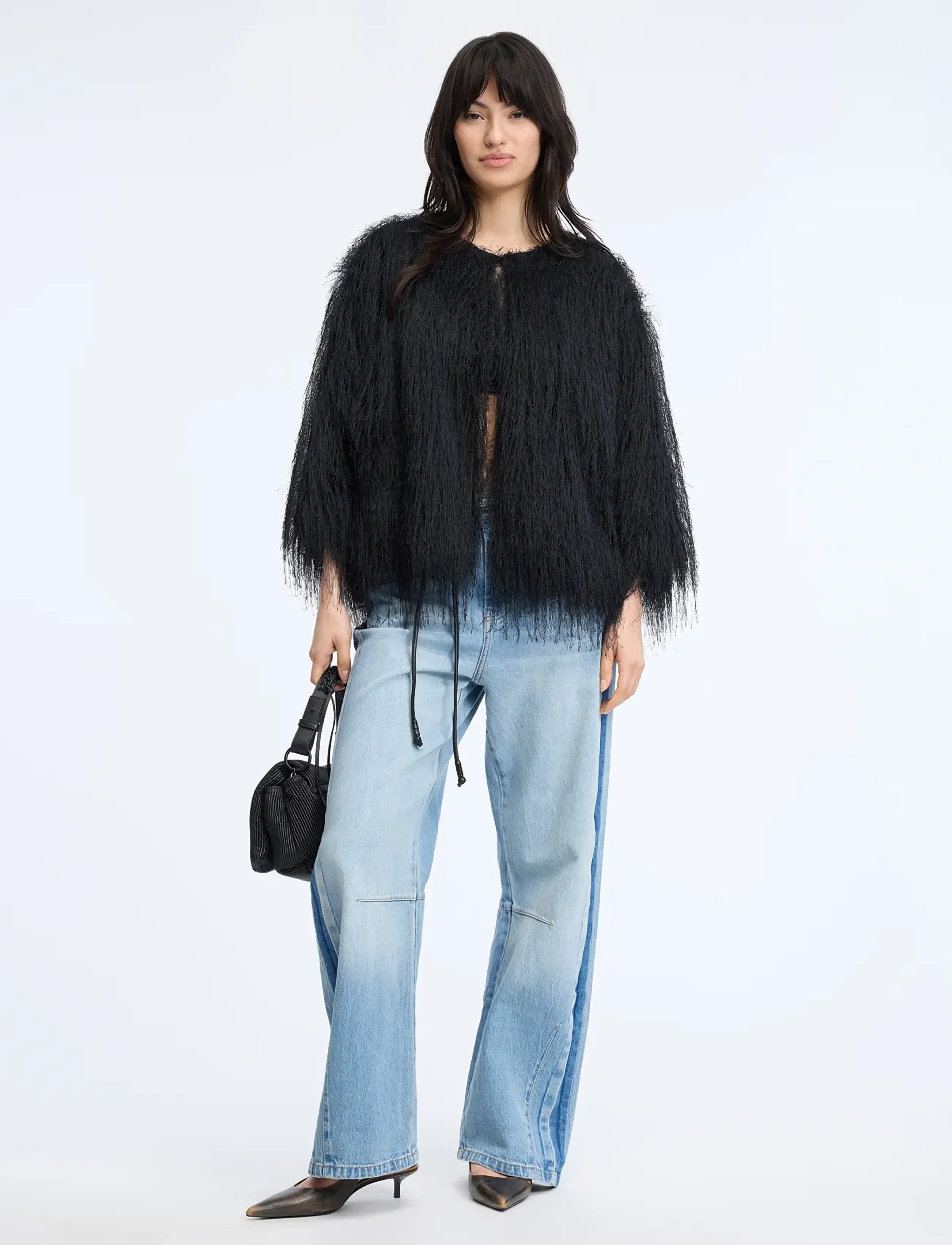 Munthe CYANNA - Jackets & Coats - BLACK / black