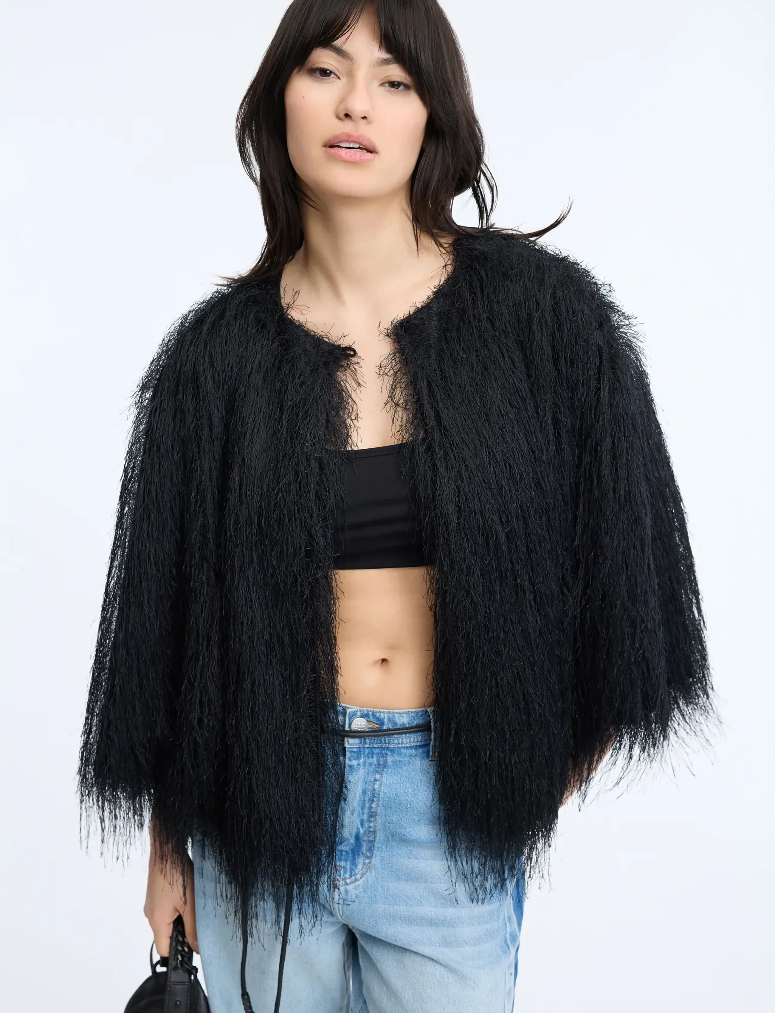 Munthe - CYANNA - light jackets - black - 2