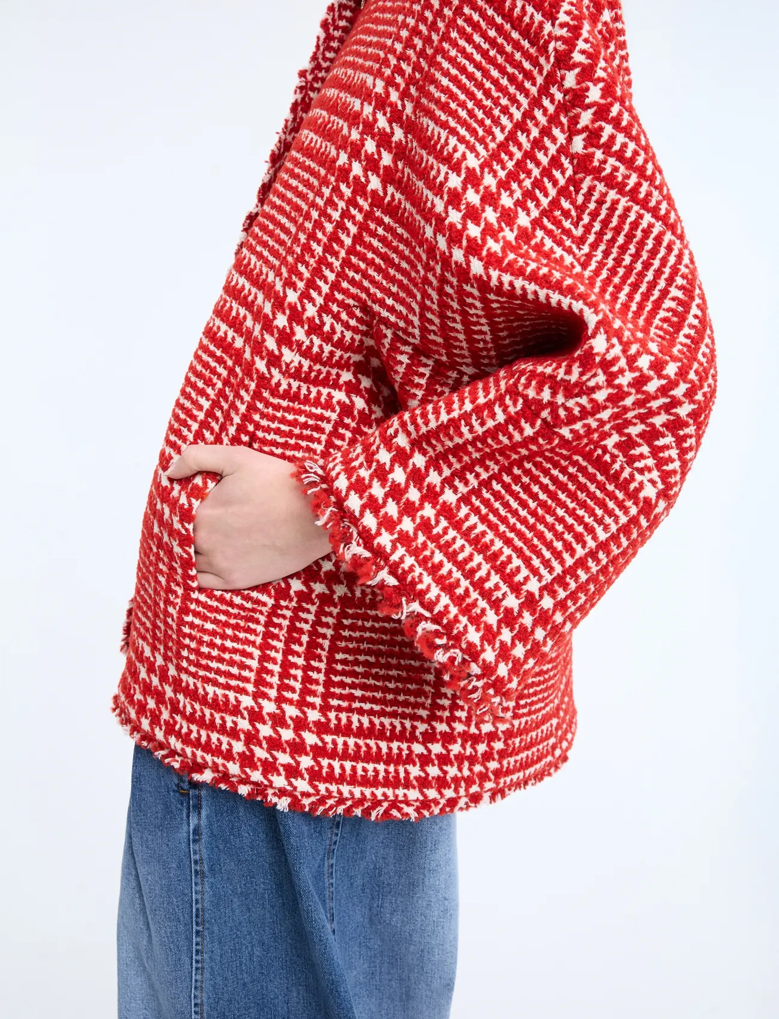 Munthe - COREENA - wool jackets - red - 3