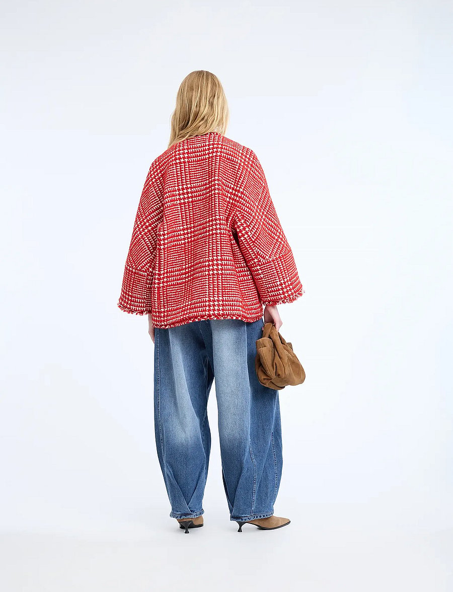 Munthe - COREENA - wolljacken - red - 4