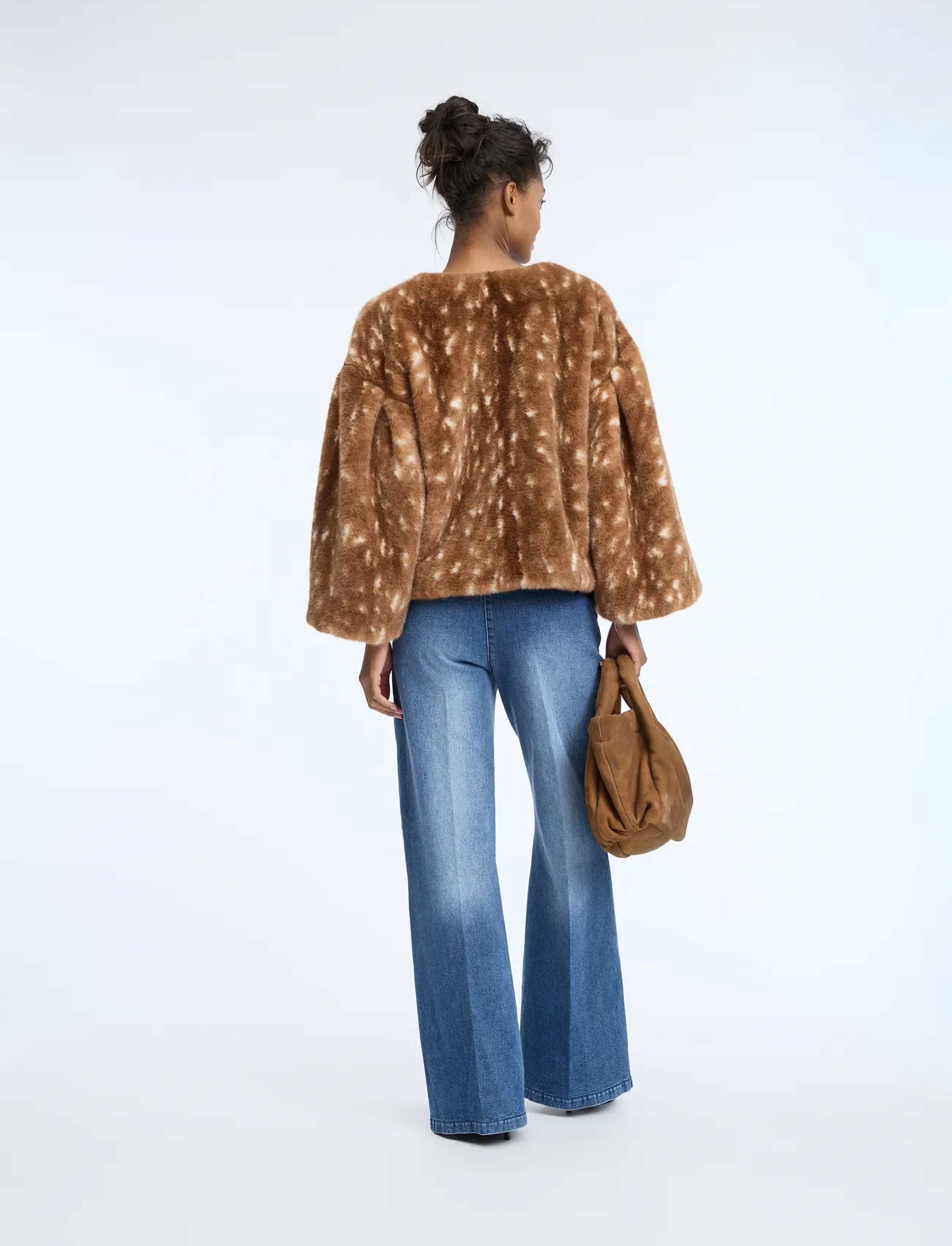 Munthe - CARMELLA - faux fur - print animal - 5