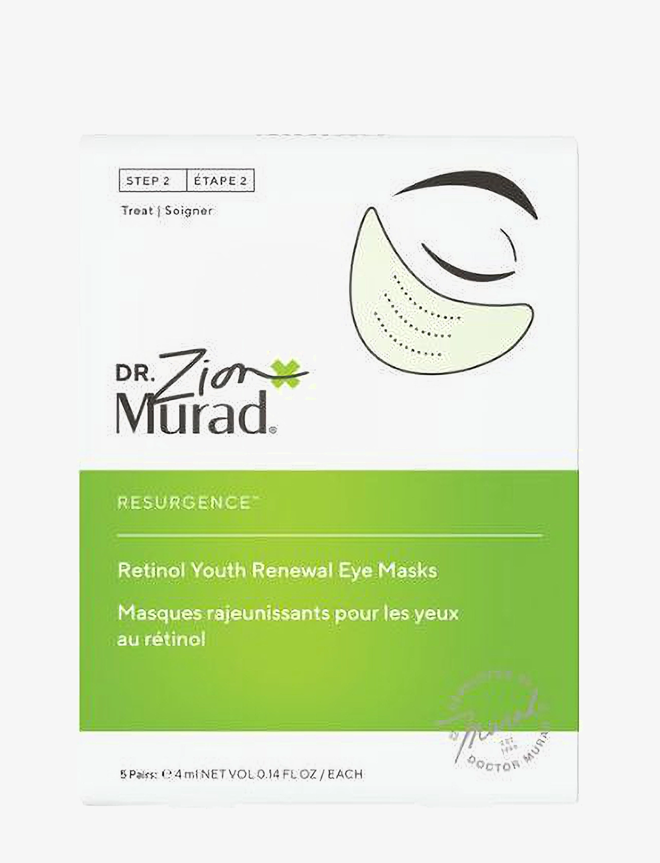 Murad Retinol Youth Renewal Eye Masks - Hyaluronsyra - CLEAR / undefined