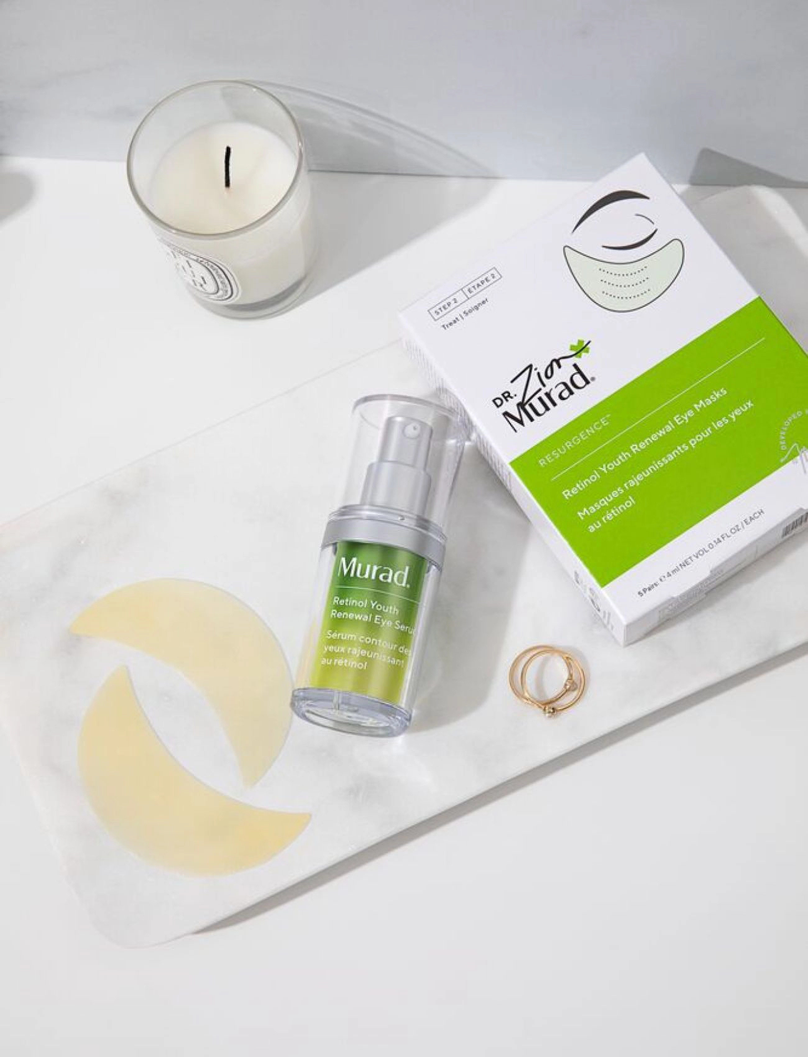 Murad Retinol Youth Renewal Eye Masks, 1 ml, Nude, Ansigt > Øjenplastre, Dame