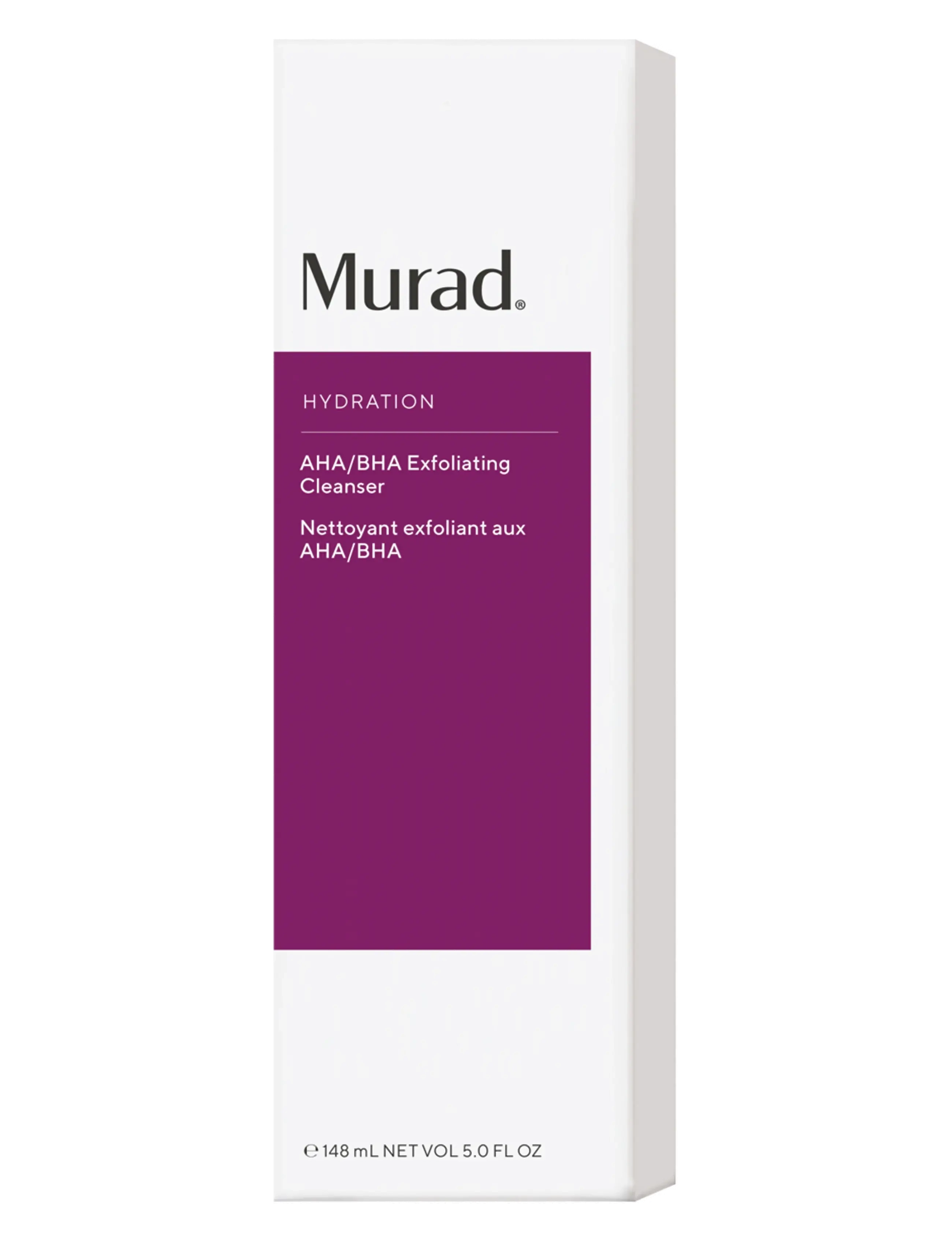 Murad - AHA / BHA EXFOLIATING CLEANSER 148 ML - ansigtsrens - clear - 1