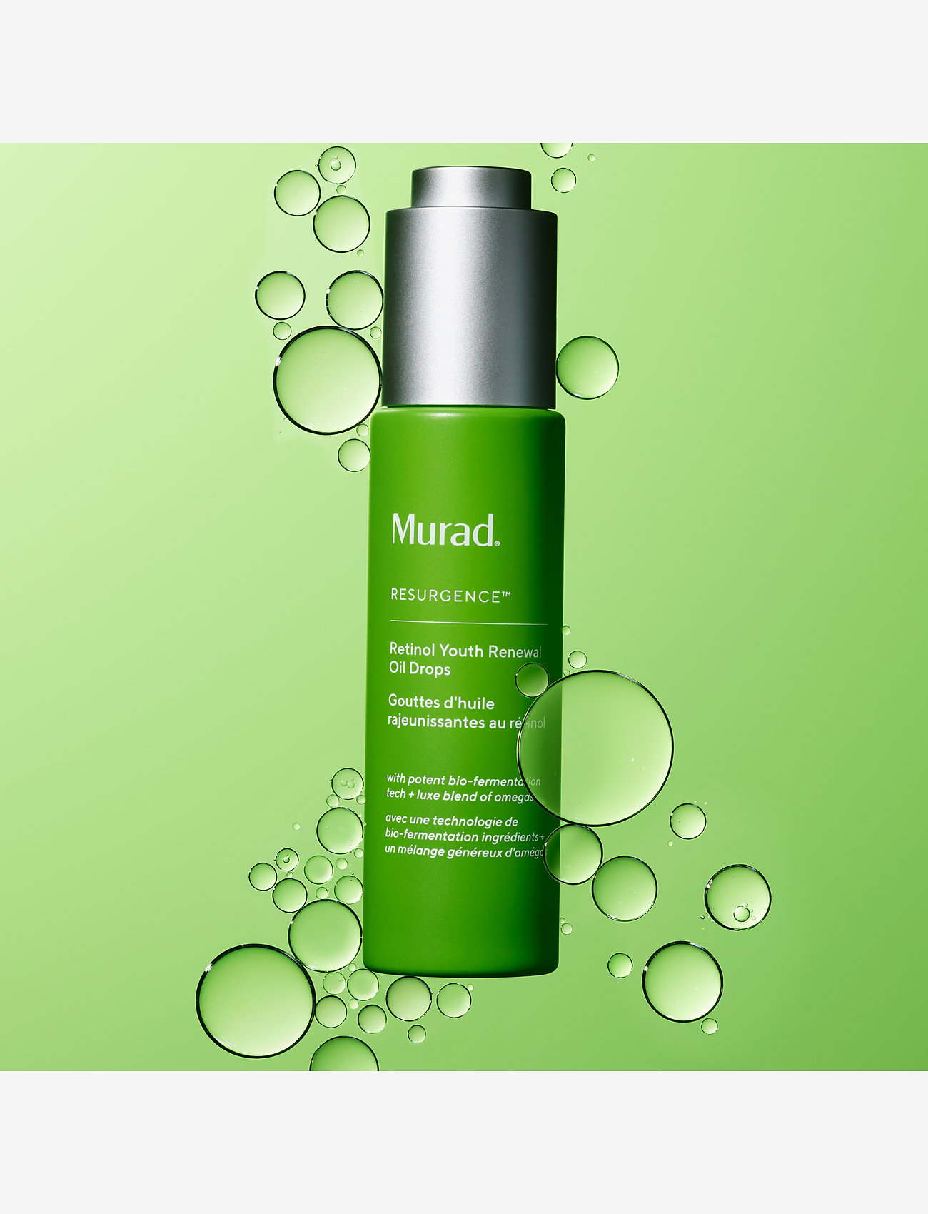 Murad - RETINOL YOUTH RENEWAL OIL DROPS 30 ML - ansigtsolier - clear - 2