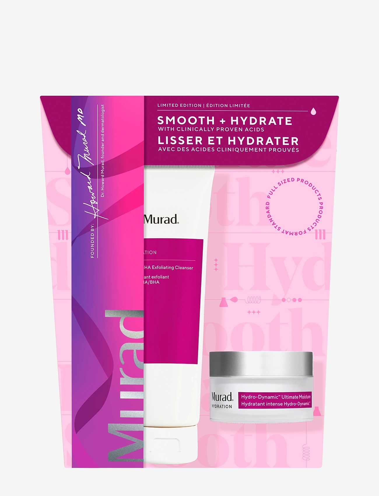 Murad - THE ELEMENTS OF HEALTHY SKIN: SMOOTH & HYDRATE - gåvoset - clear - 0