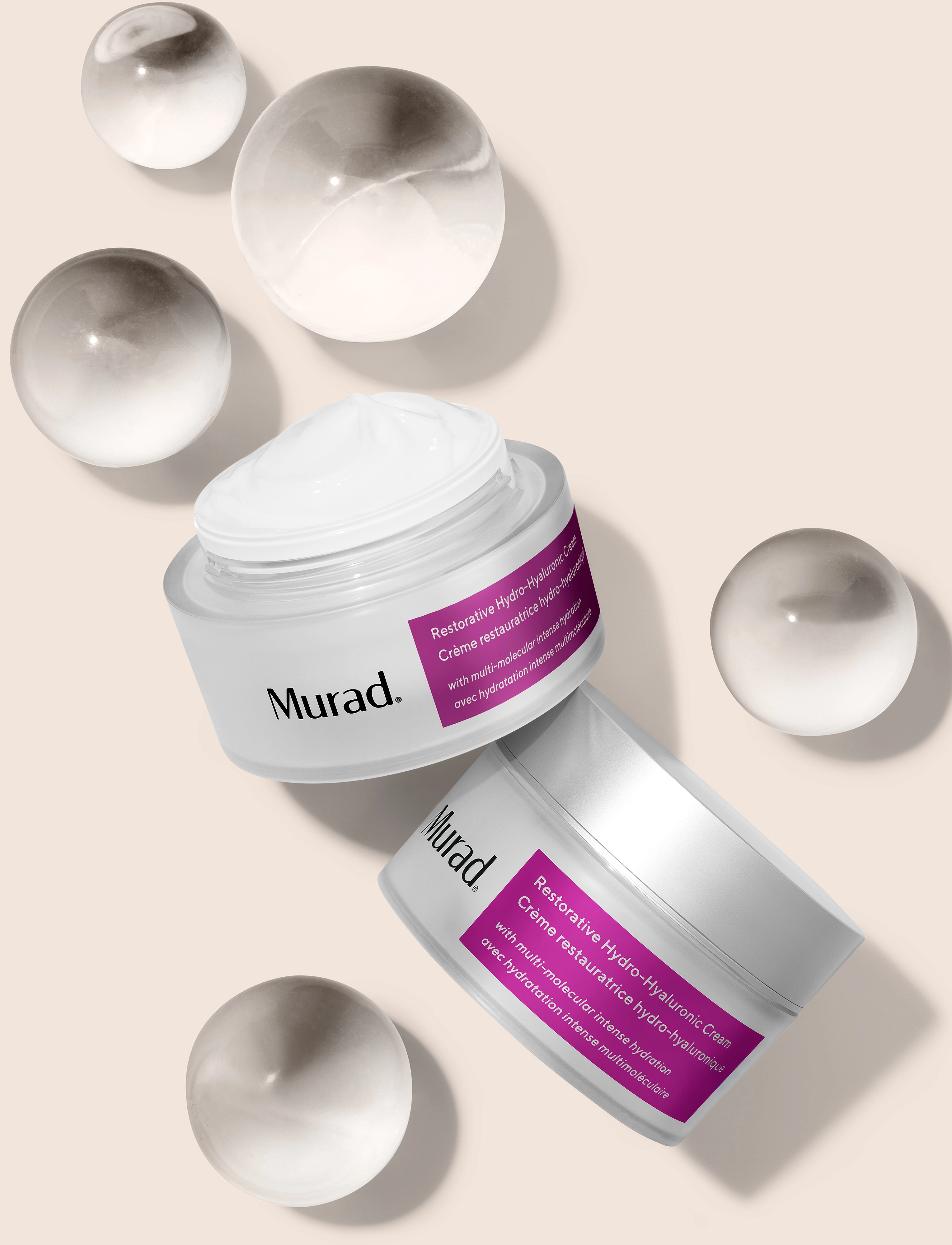 Murad - Restorative Hydro-Hyaluronic Cream 50 ml - päevakreemid - clear - 5