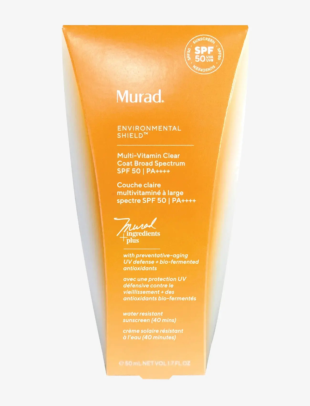 Murad - Multi-Vitamin Clear Coat Broad Spectrum SPF 50 - til ansigtet - clear - 2