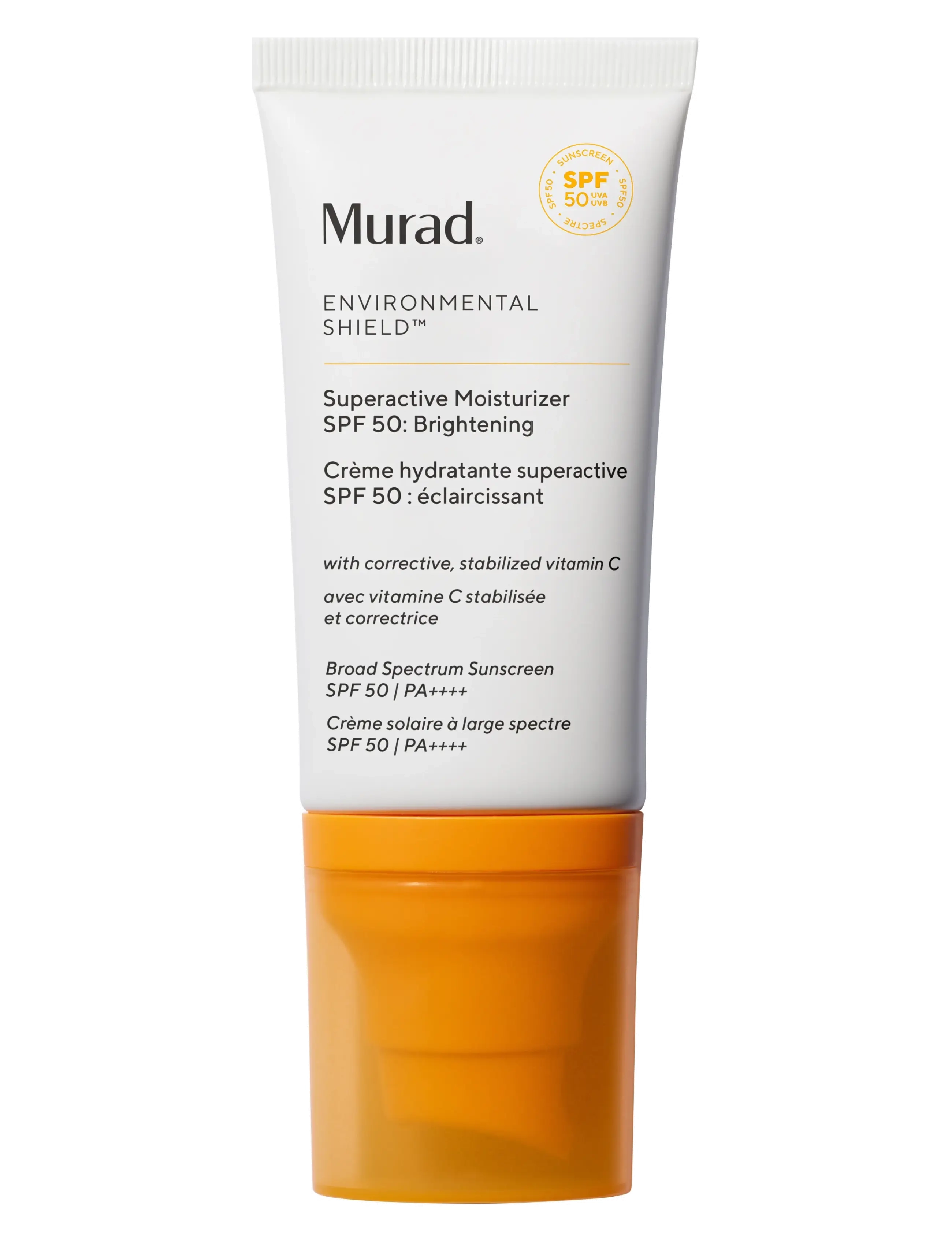Murad SUPERACTIVE SPF 50 MOISTURIZER: BRIGHTENING 50 ML - Hudvård - CLEAR / undefined