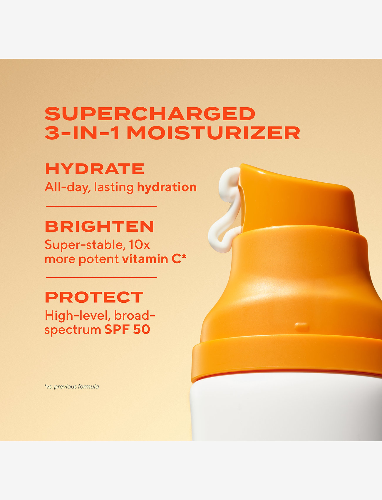 Murad - SUPERACTIVE SPF 50 MOISTURIZER: BRIGHTENING 50 ML - dagcremer - clear - 2