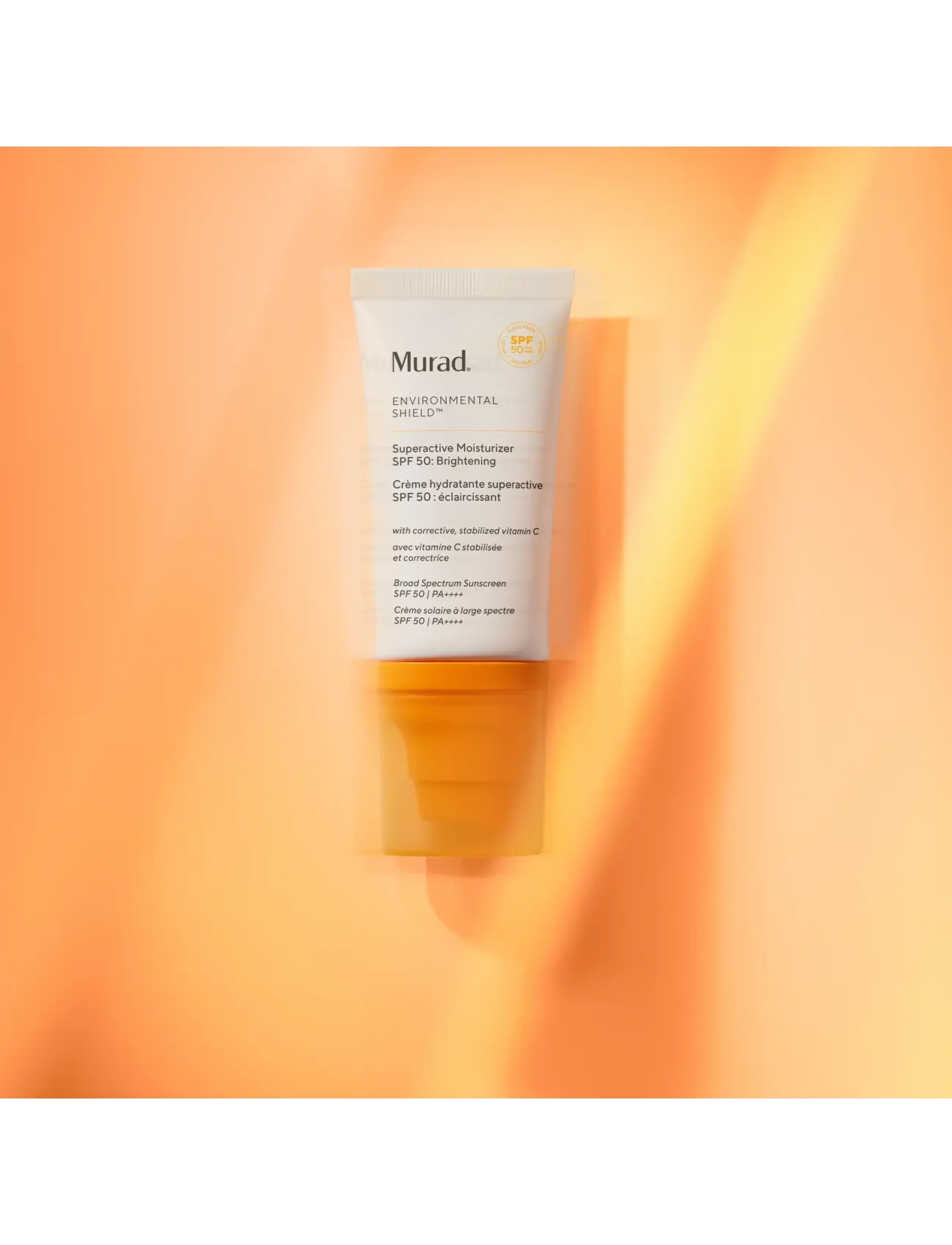 Murad - SUPERACTIVE SPF 50 MOISTURIZER: BRIGHTENING 50 ML - dagcremer - clear - 4