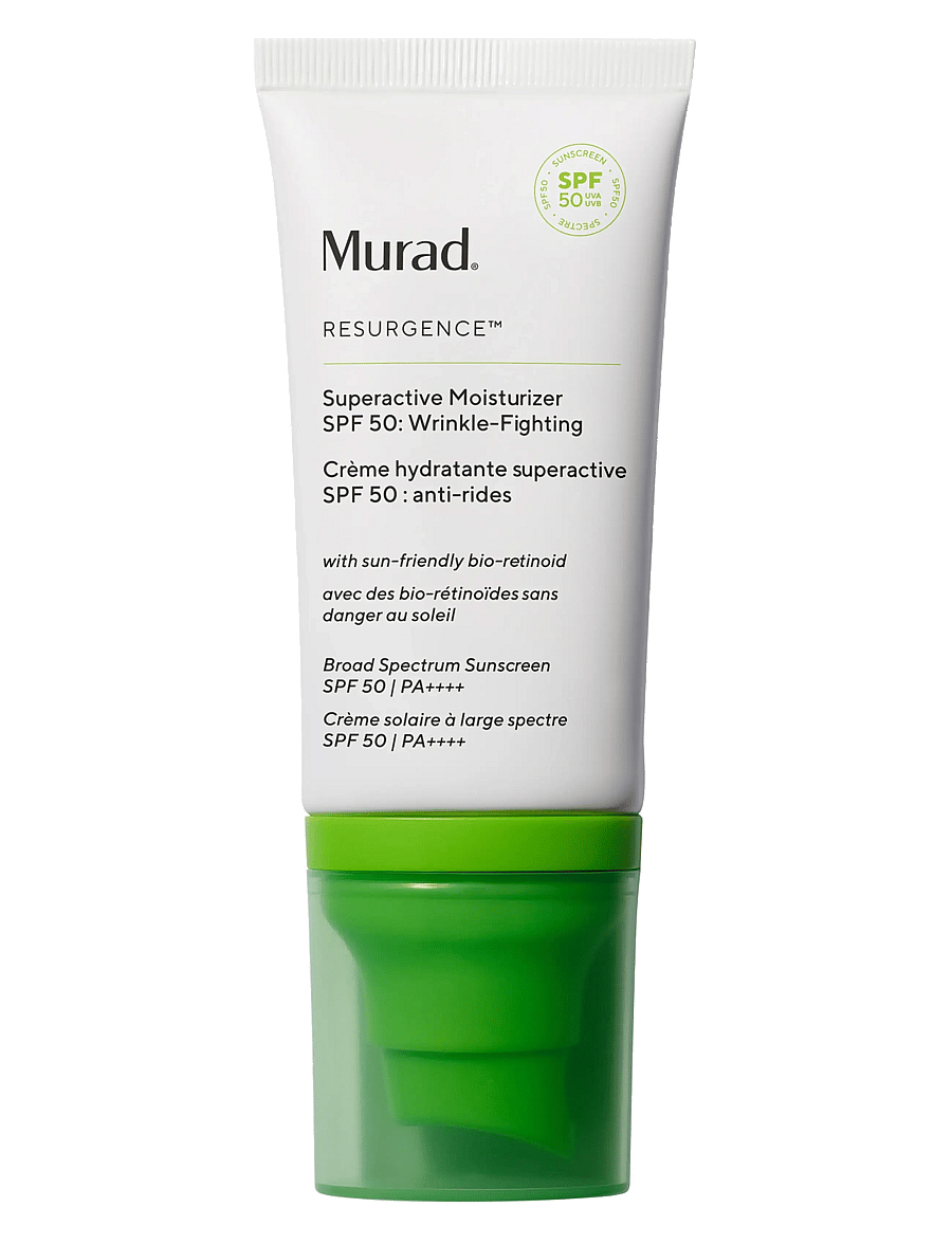 Murad - SUPERACTIVE SPF 50 MOISTURIZER: WRINKLE-FIGHTING 50 ML - päevakreemid - clear - 0