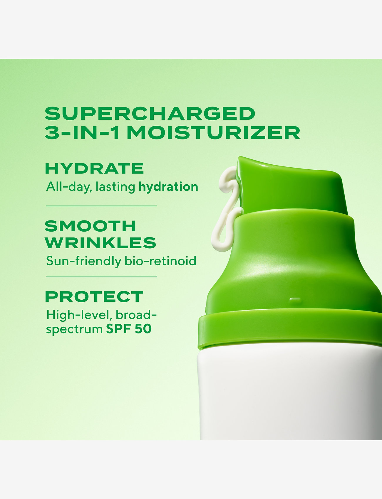 Murad - SUPERACTIVE SPF 50 MOISTURIZER: WRINKLE-FIGHTING 50 ML - dagkräm - clear - 2