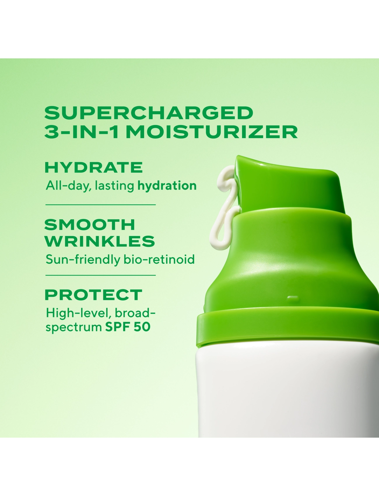 Murad - SUPERACTIVE SPF 50 MOISTURIZER: WRINKLE-FIGHTING 50 ML - dagcremer - clear - 2