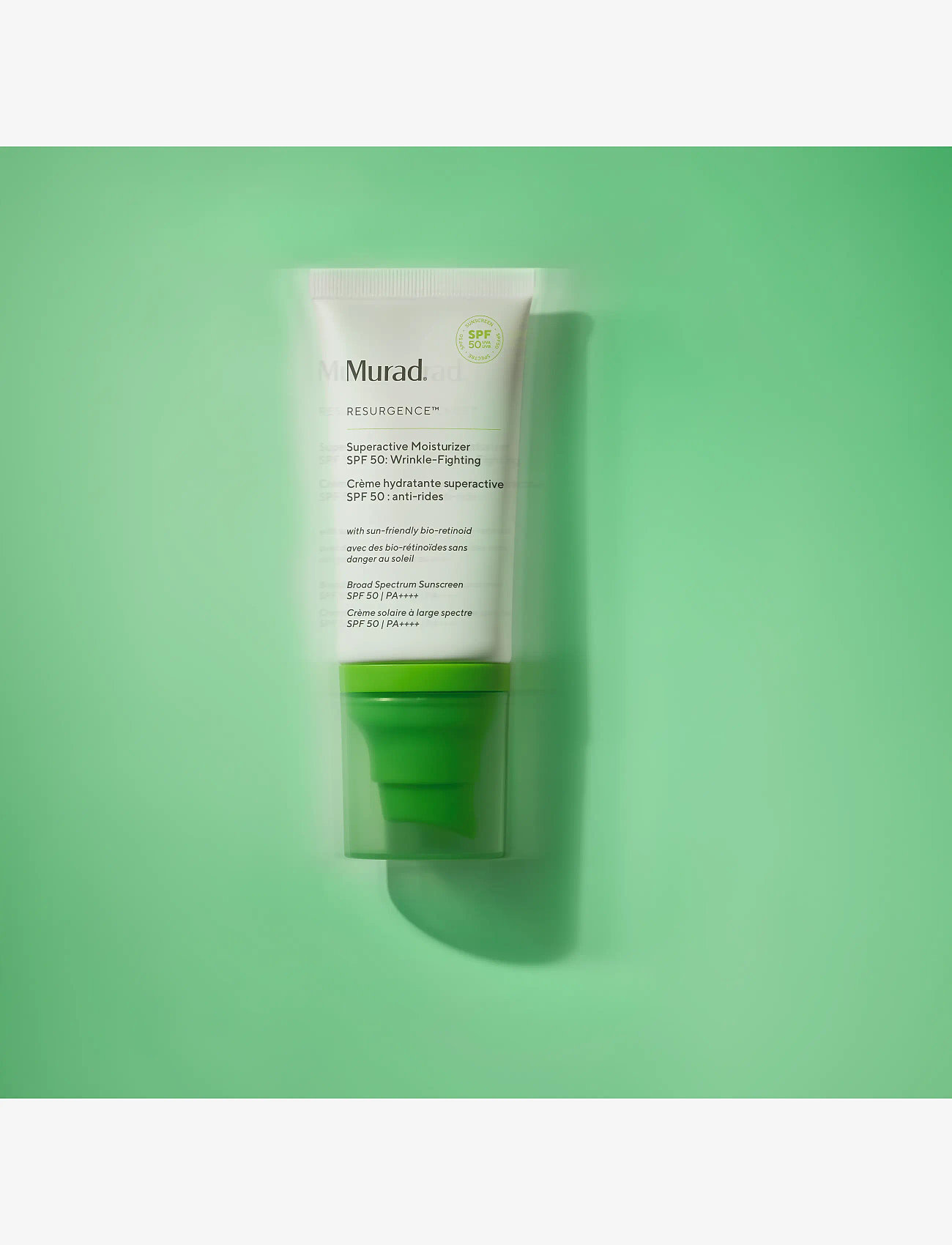 Murad - SUPERACTIVE SPF 50 MOISTURIZER: WRINKLE-FIGHTING 50 ML - dagkräm - clear - 4