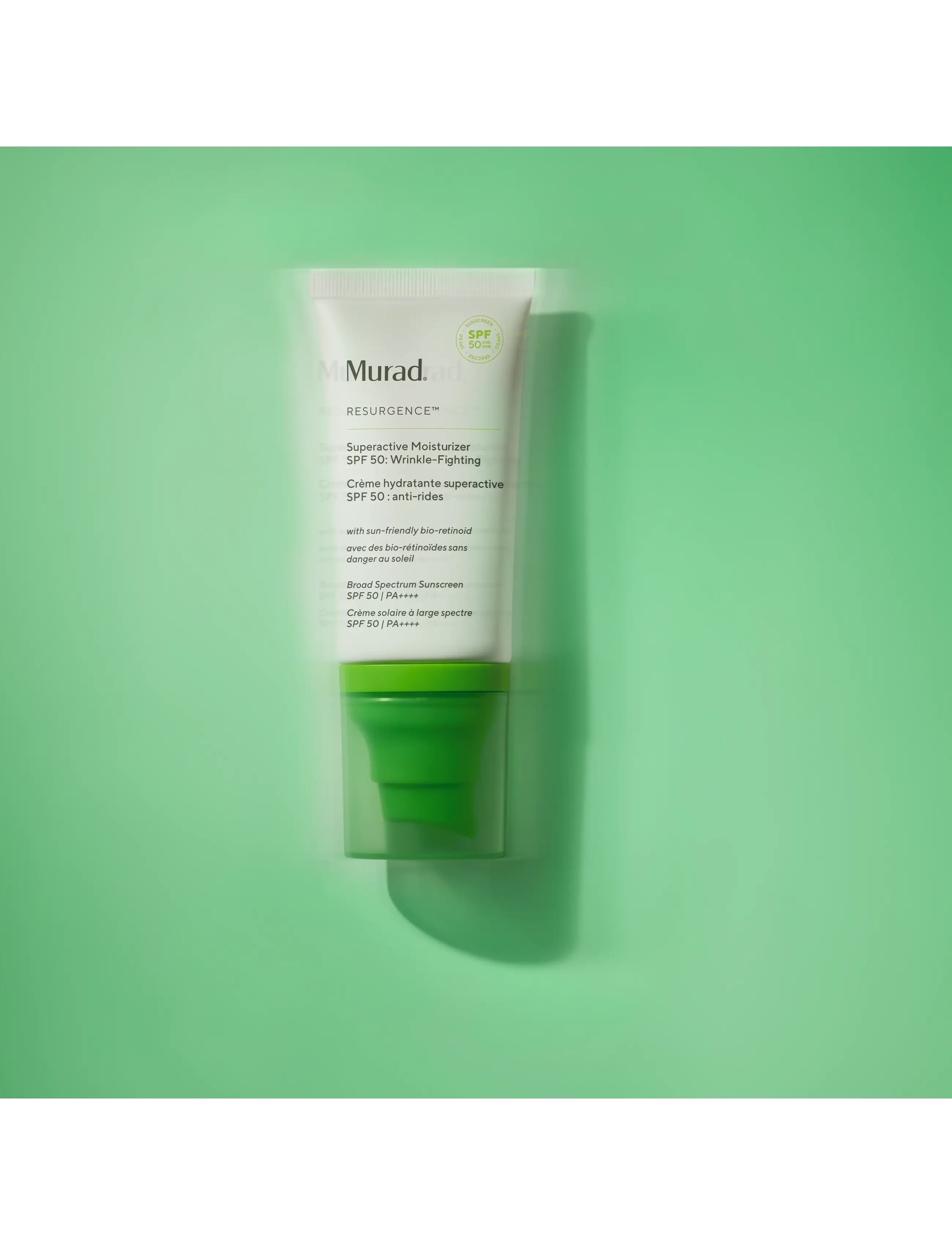 Murad - SUPERACTIVE SPF 50 MOISTURIZER: WRINKLE-FIGHTING 50 ML - dagcremer - clear - 4