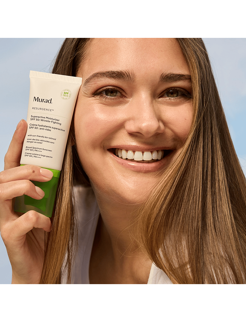Murad - SUPERACTIVE SPF 50 MOISTURIZER: WRINKLE-FIGHTING 50 ML - päevakreemid - clear - 5