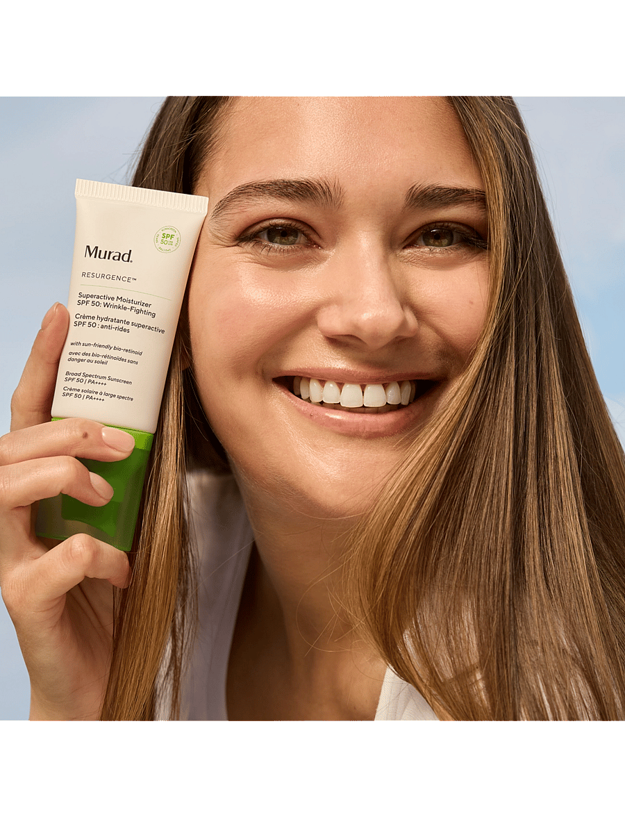 Murad - SUPERACTIVE SPF 50 MOISTURIZER: WRINKLE-FIGHTING 50 ML - päevakreemid - clear - 5