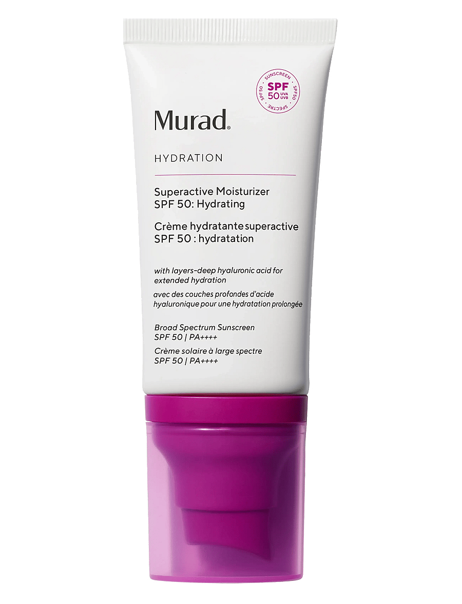 Murad - SUPERACTIVE SPF 50 MOISTURIZER: HYDRATING 50 ML - päevakreemid - clear - 0