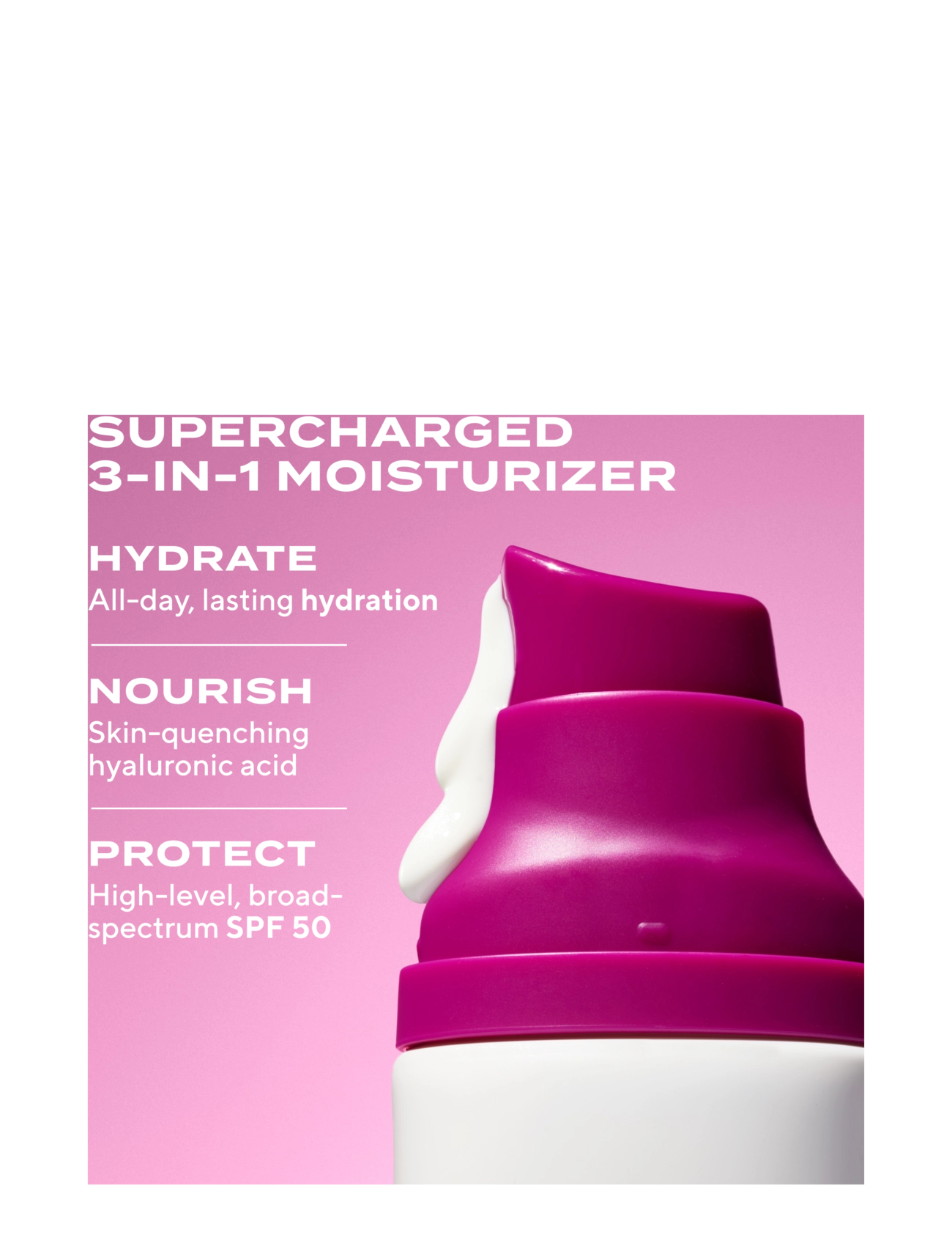 Murad - SUPERACTIVE SPF 50 MOISTURIZER: HYDRATING 50 ML - dagkrem - clear - 2