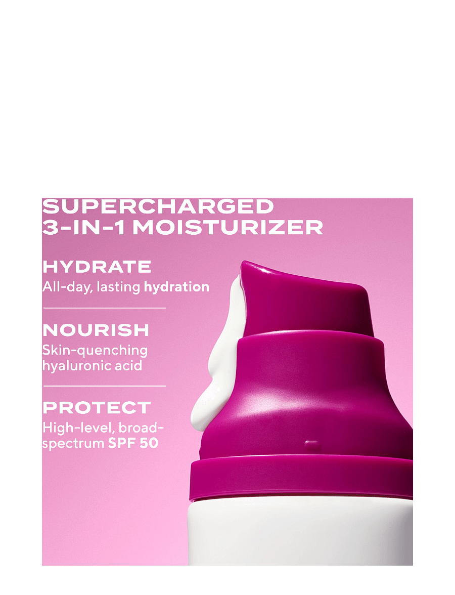 Murad - SUPERACTIVE SPF 50 MOISTURIZER: HYDRATING 50 ML - päevakreemid - clear - 2