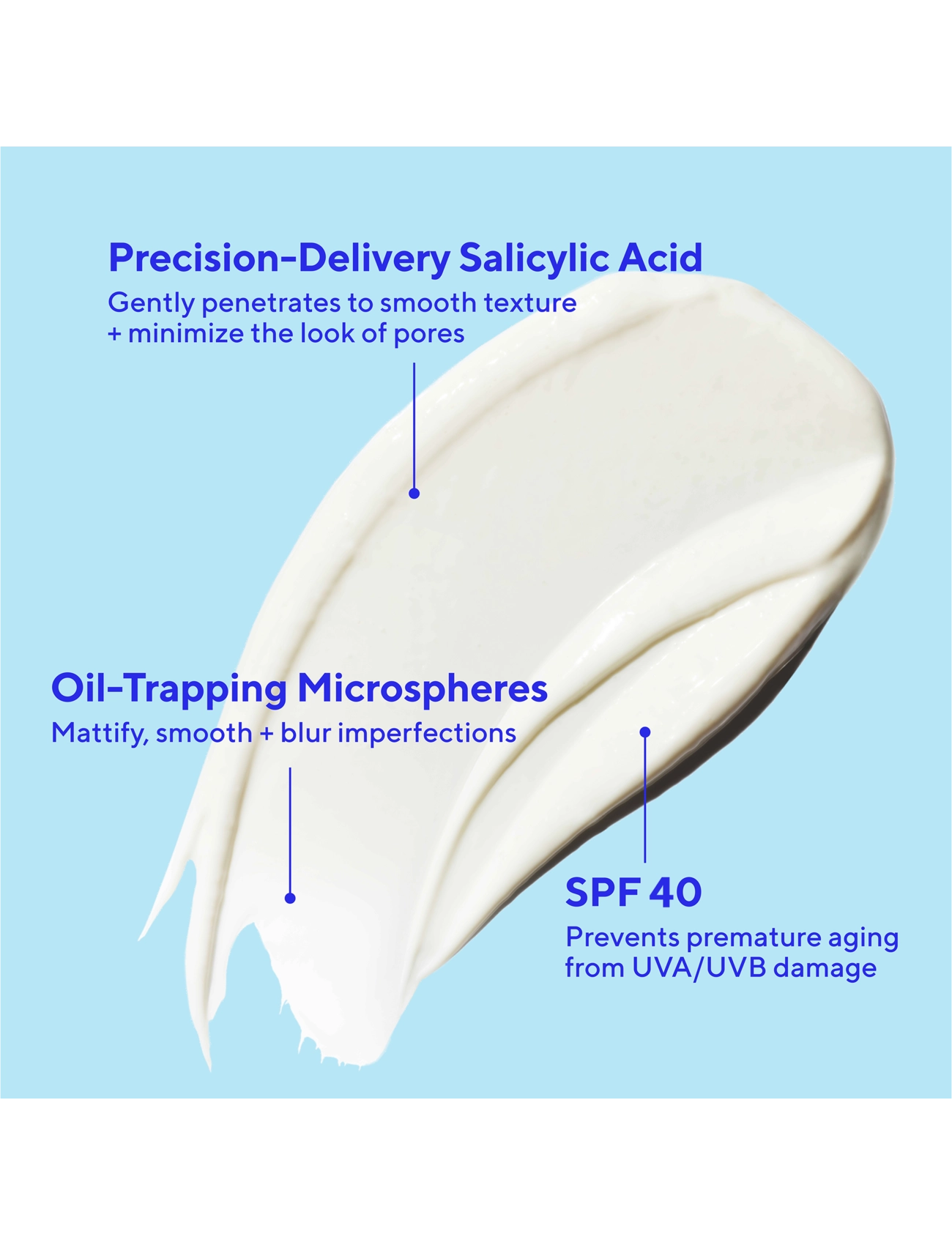 Murad - SUPERACTIVE SPF 40 MOISTURIZER: MATTIFYING OIL + PORE CONTROL 50 ML - ansigtsolier - clear - 3