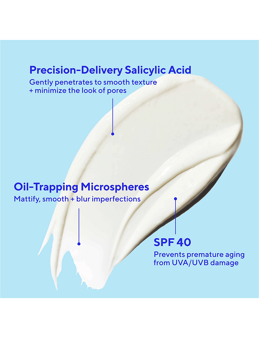 Murad - SUPERACTIVE SPF 40 MOISTURIZER: MATTIFYING OIL + PORE CONTROL 50 ML - päevakreemid - clear - 3