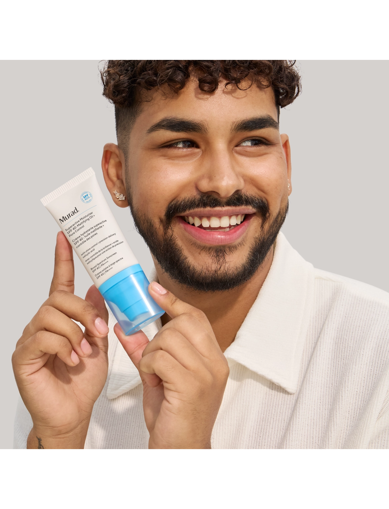 Murad - SUPERACTIVE SPF 40 MOISTURIZER: MATTIFYING OIL + PORE CONTROL 50 ML - ansigtsolier - clear - 5