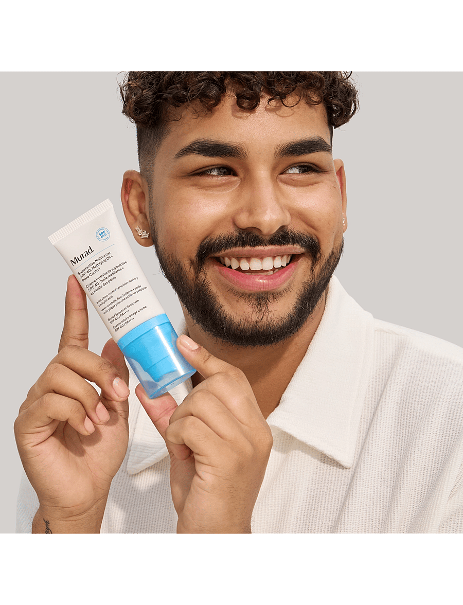 Murad - SUPERACTIVE SPF 40 MOISTURIZER: MATTIFYING OIL + PORE CONTROL 50 ML - päevakreemid - clear - 5