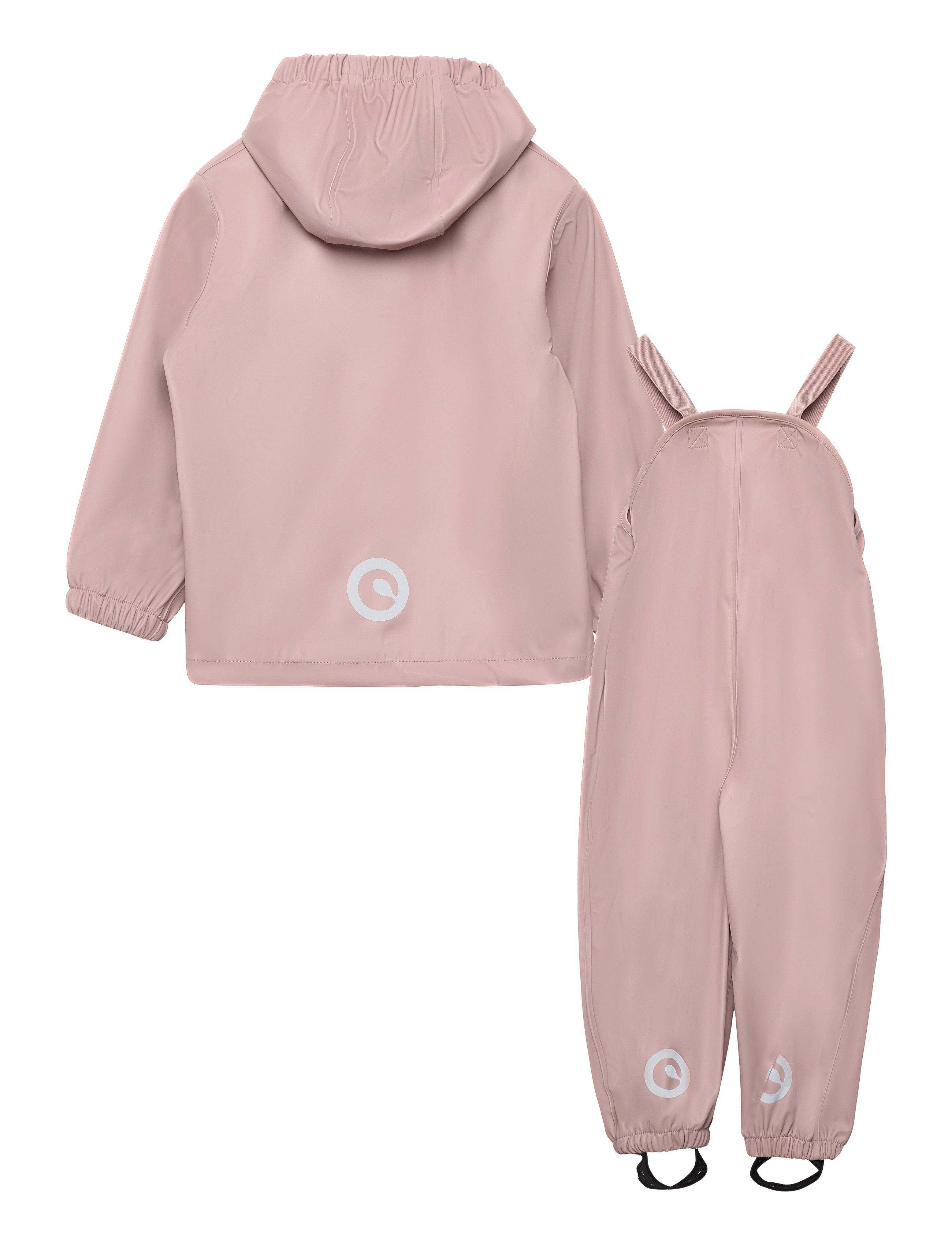 Müsli by Green Cotton - Rainwear set baby - rose wood - 1
