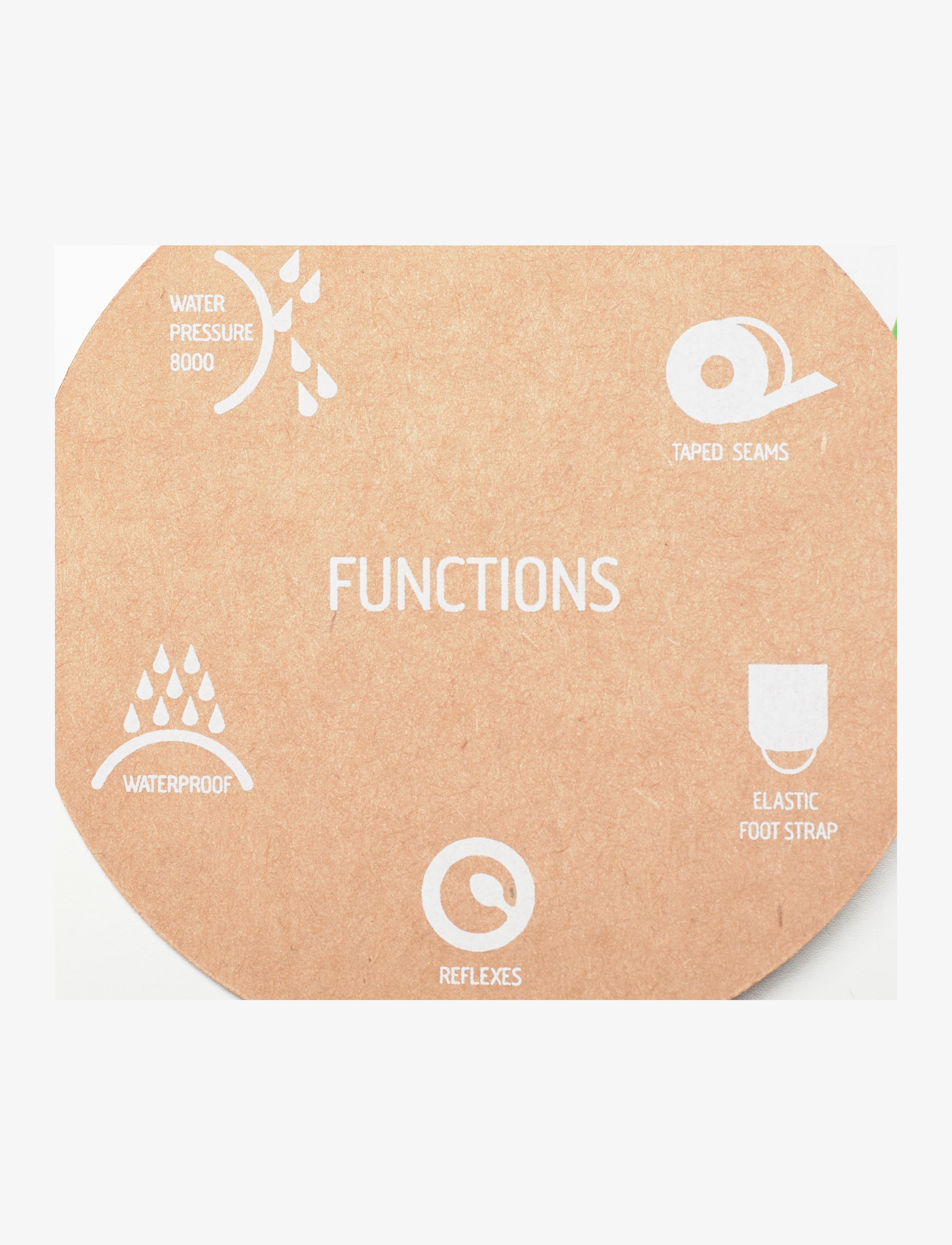 Müsli by Green Cotton - Rainwear pants - rose wood - 2