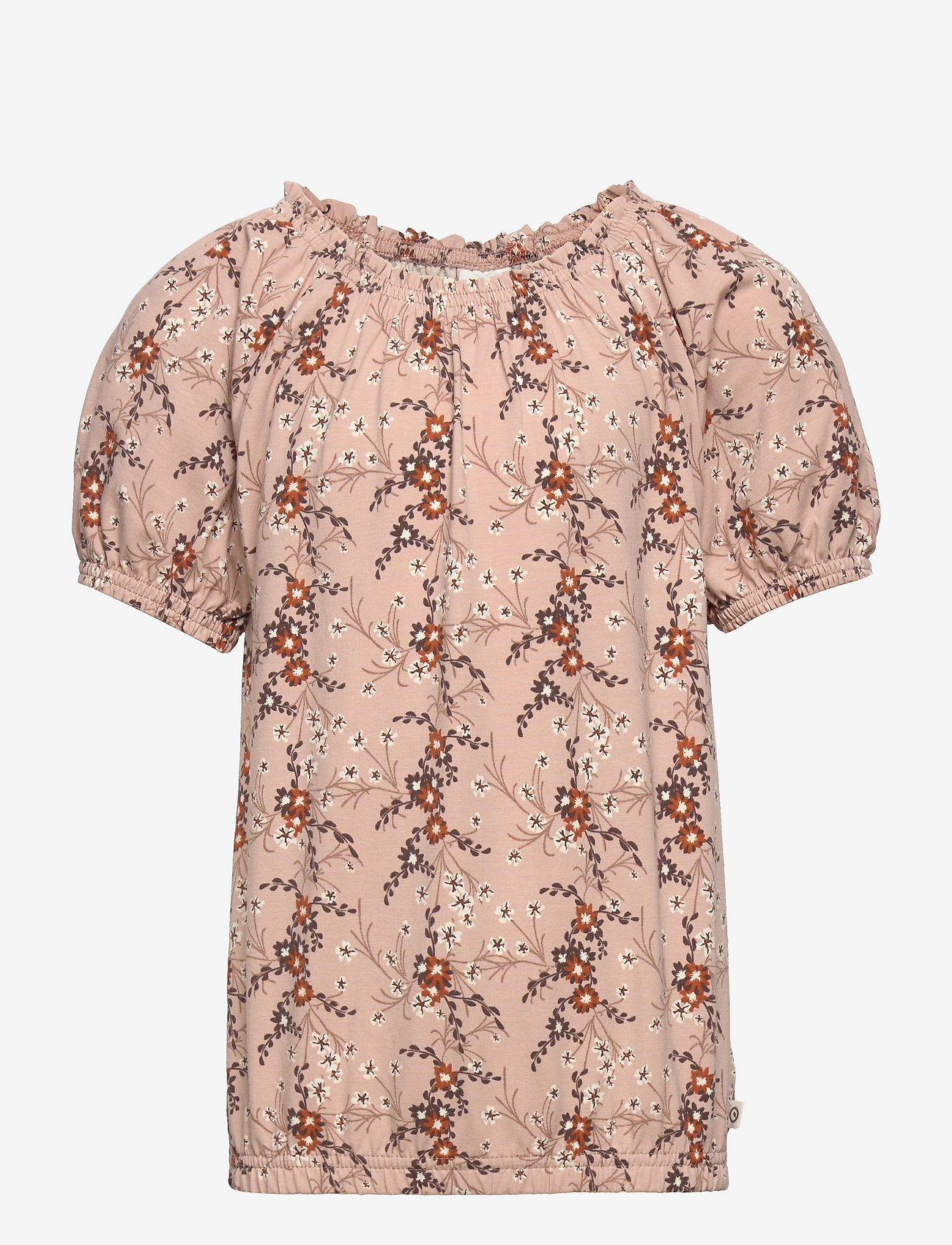 Müsli by Green Cotton - Geranium bell s/s T - rose sugar - 0